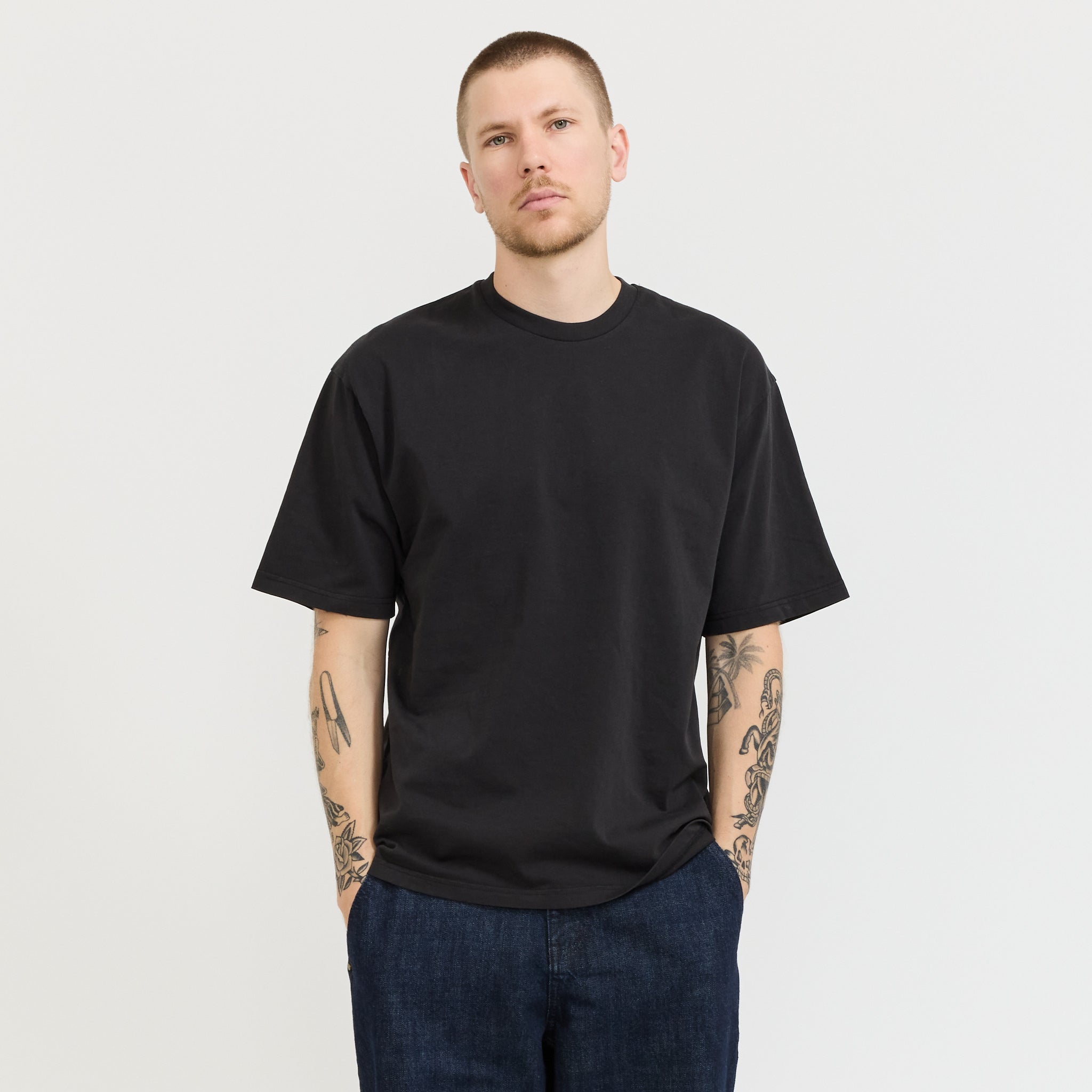 Basic Tee Washed Black