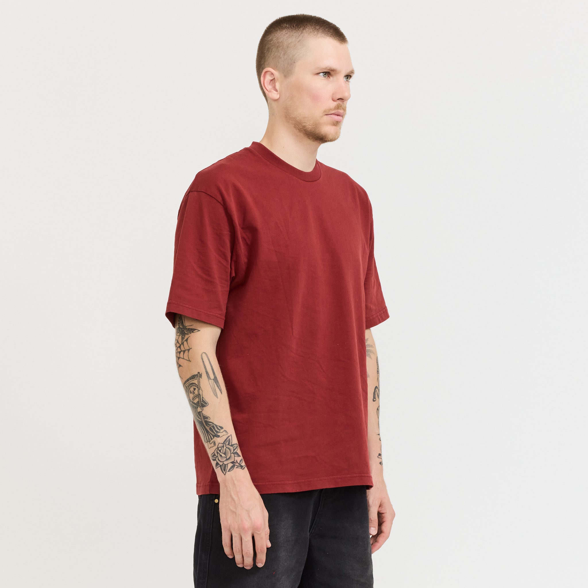 Basic Tee Washed Russet