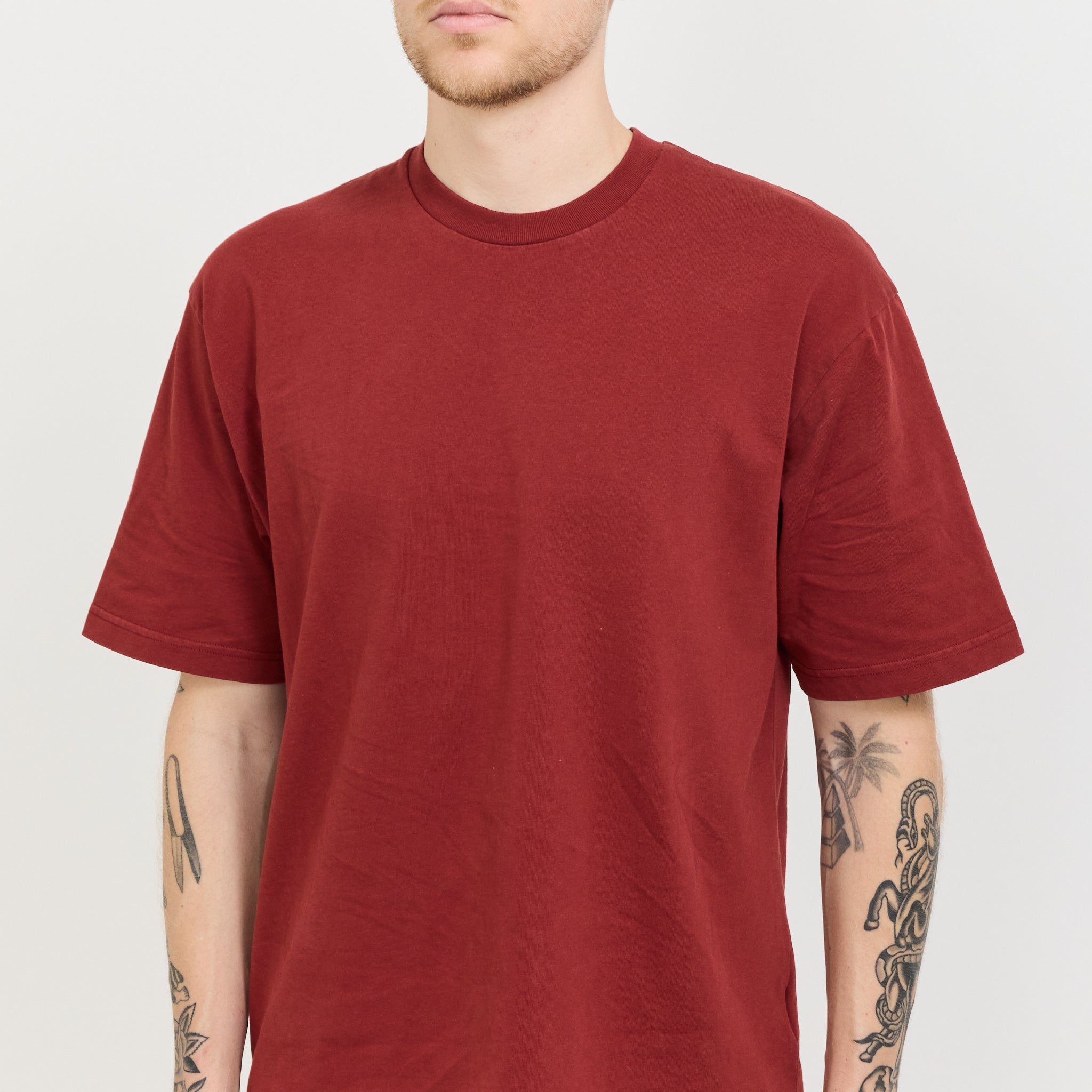 Basic Tee Washed Russet