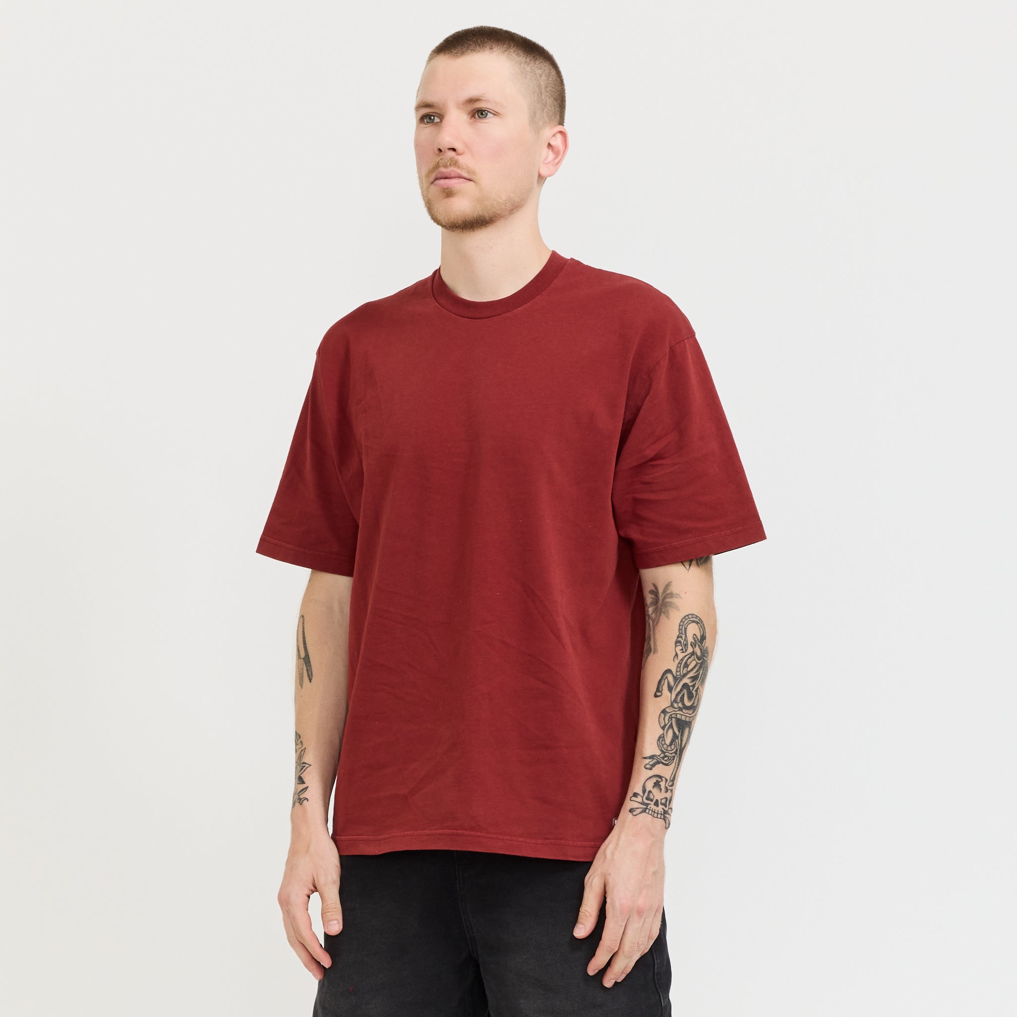 Basic Tee Washed Russet