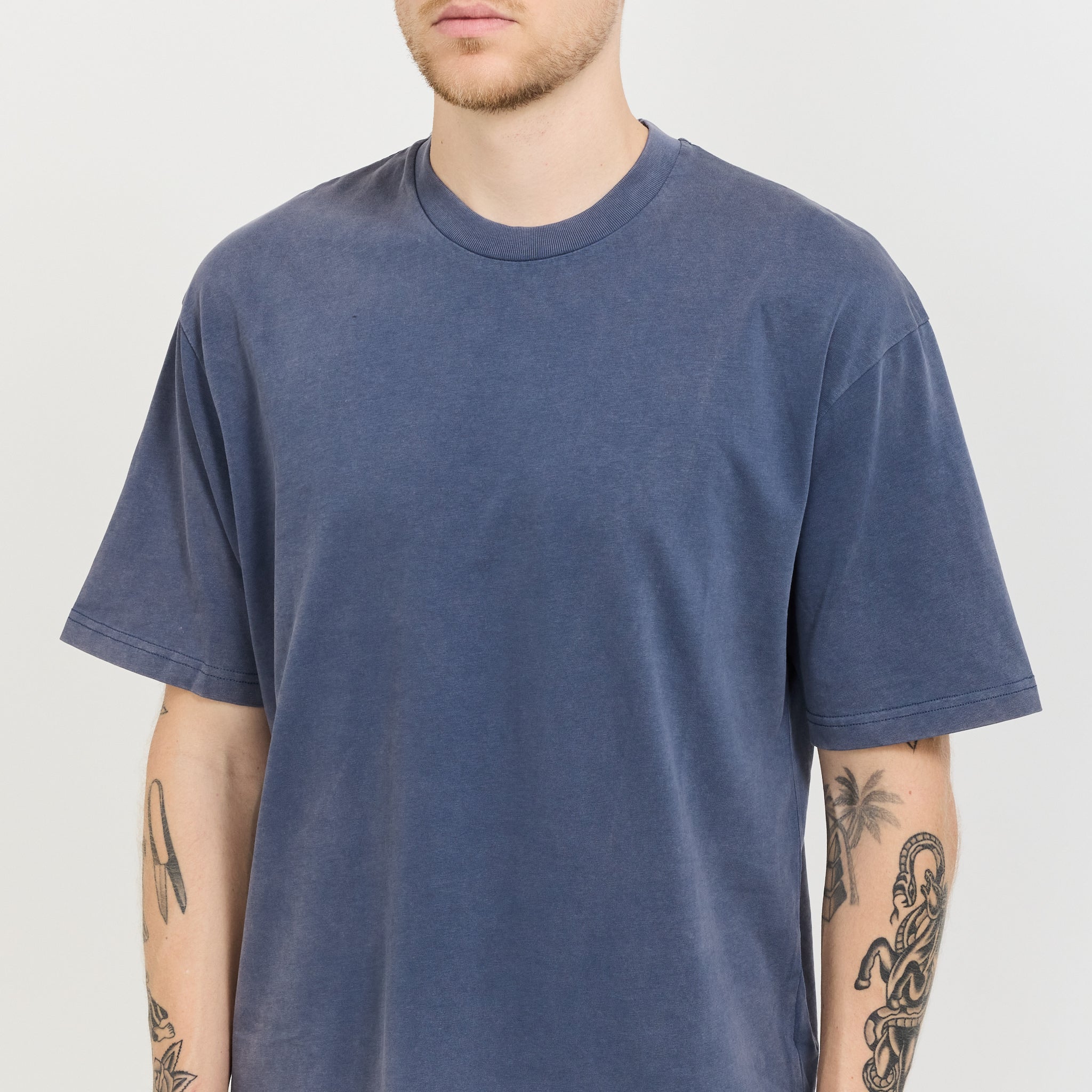 Basic Tee Washed Steel