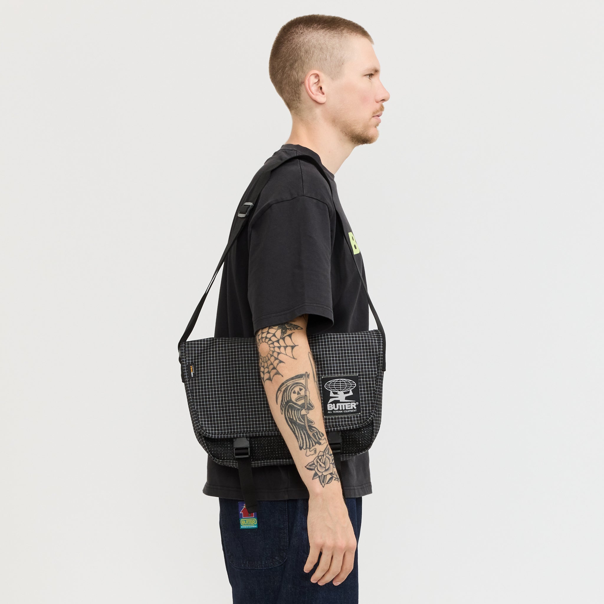 Butter Goods | Cordura Commute Bag Black | Maplestore