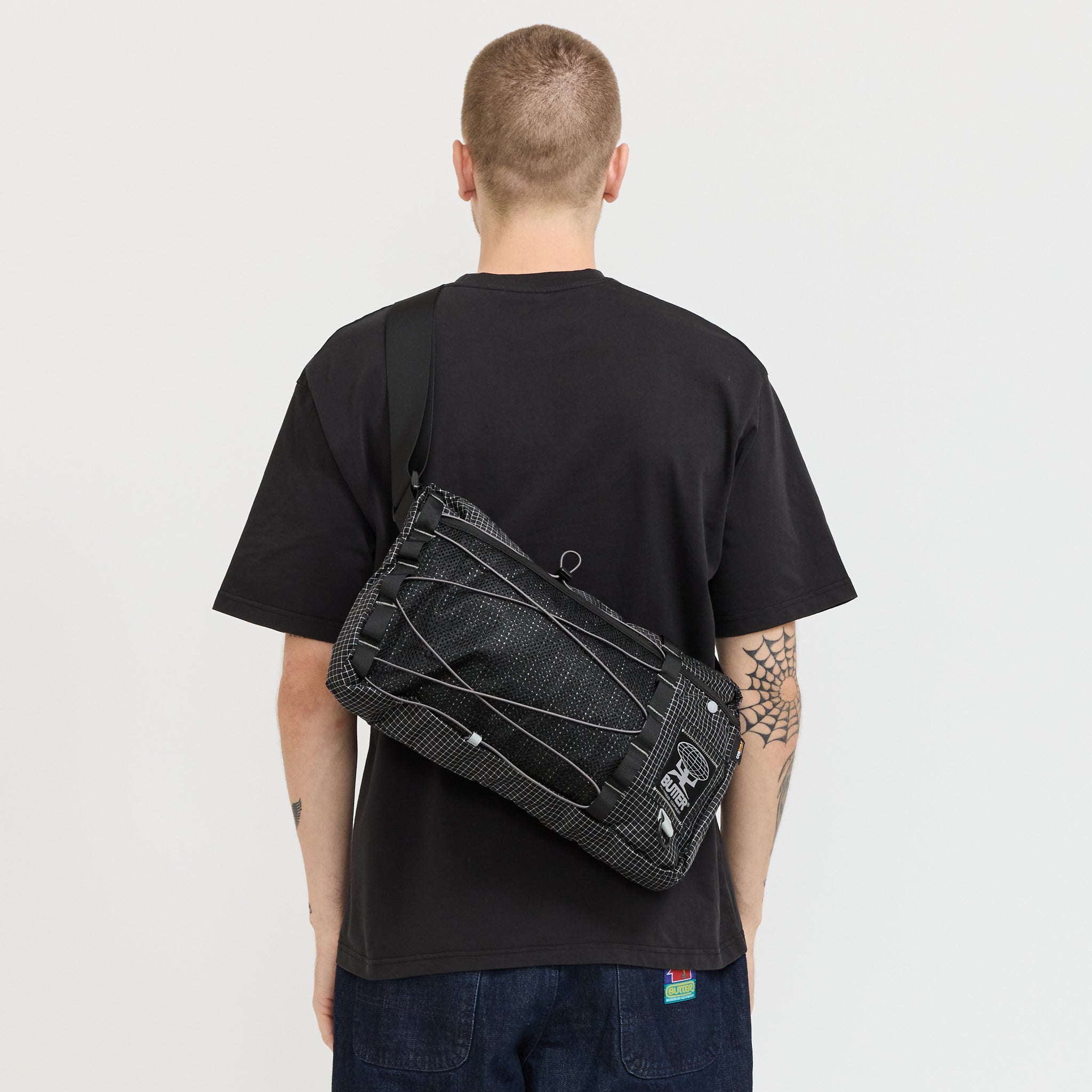 Butter Goods | Cordura Express Side Bag Black | Maplestore