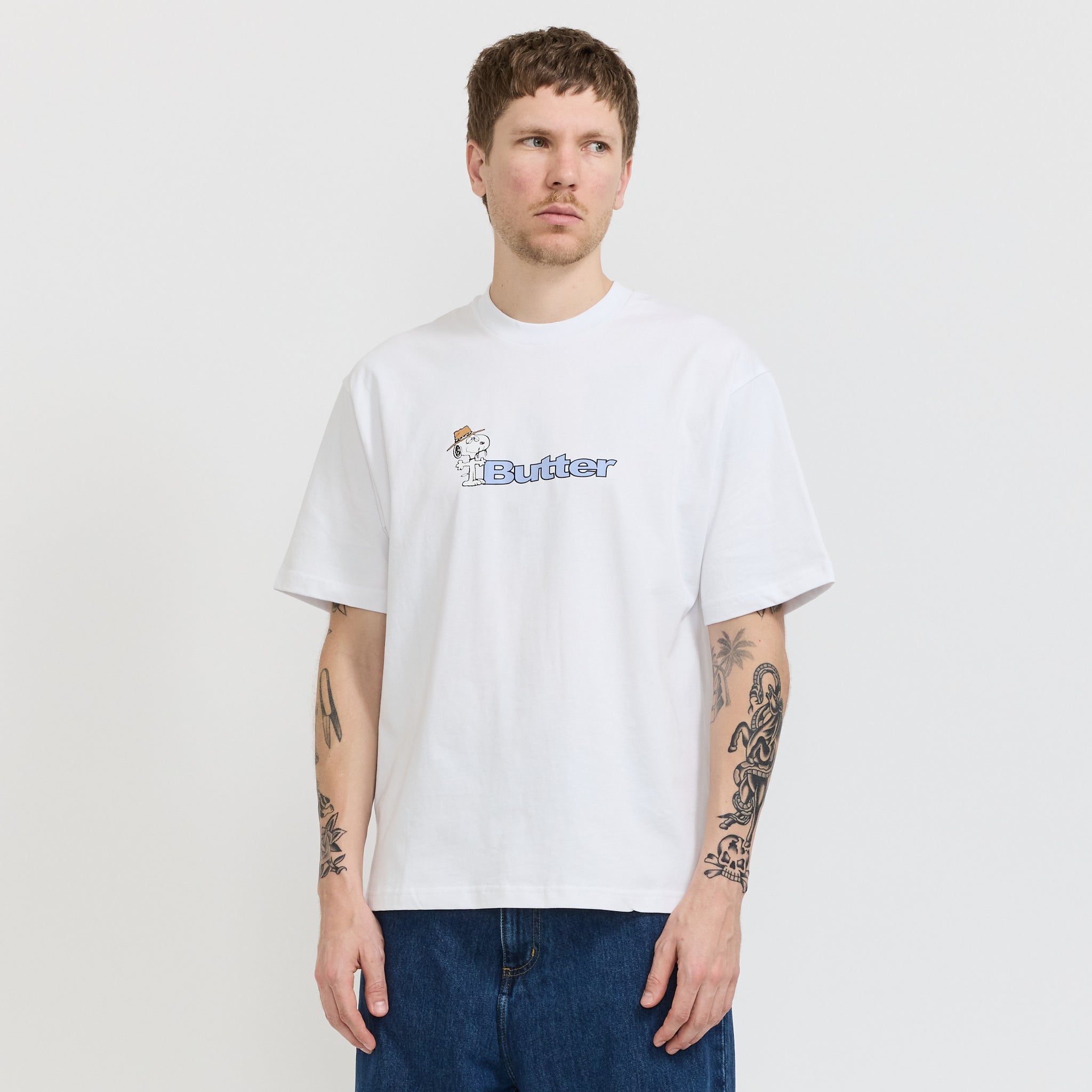 Butter Goods | Spike Logo Tee White | Maplestore