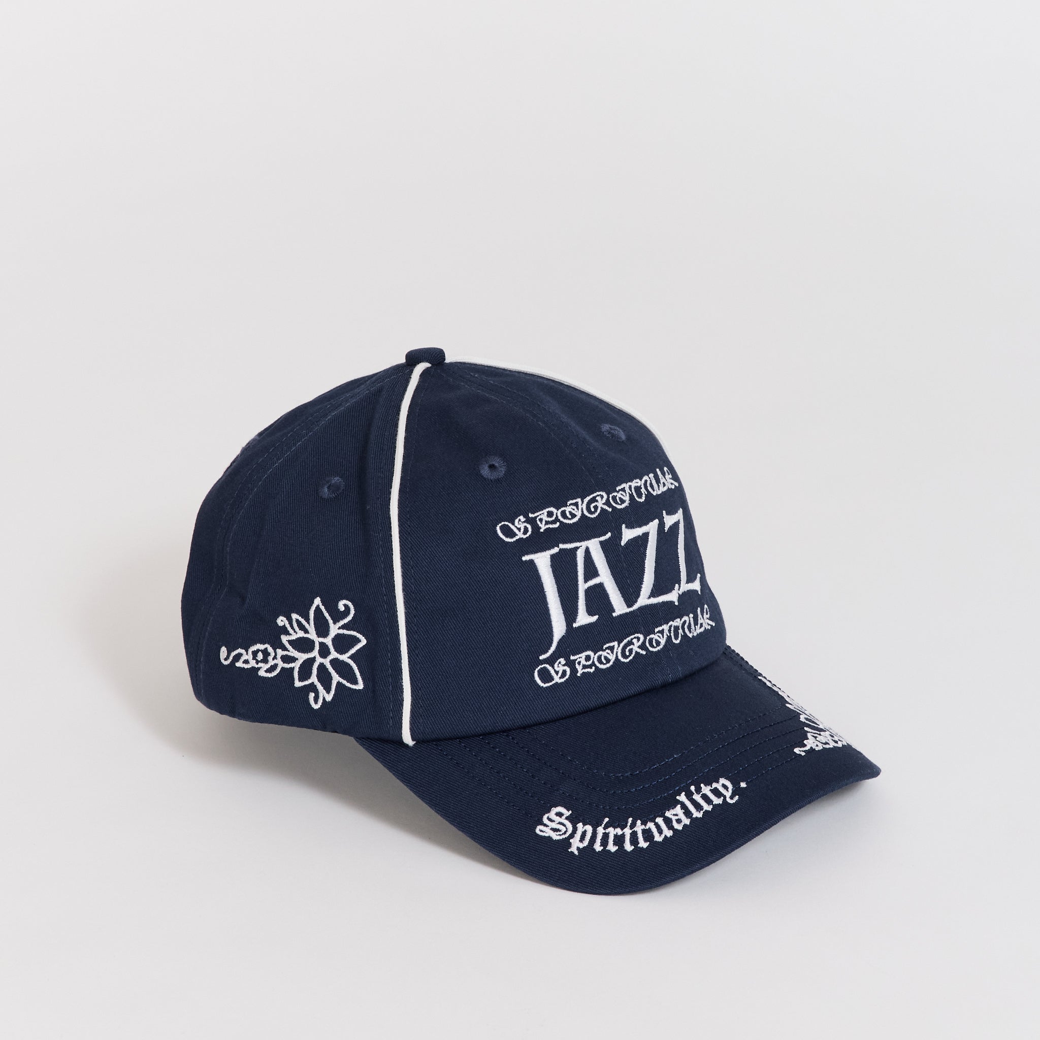 Spiritual Logo 6 Panel Cap Navy
