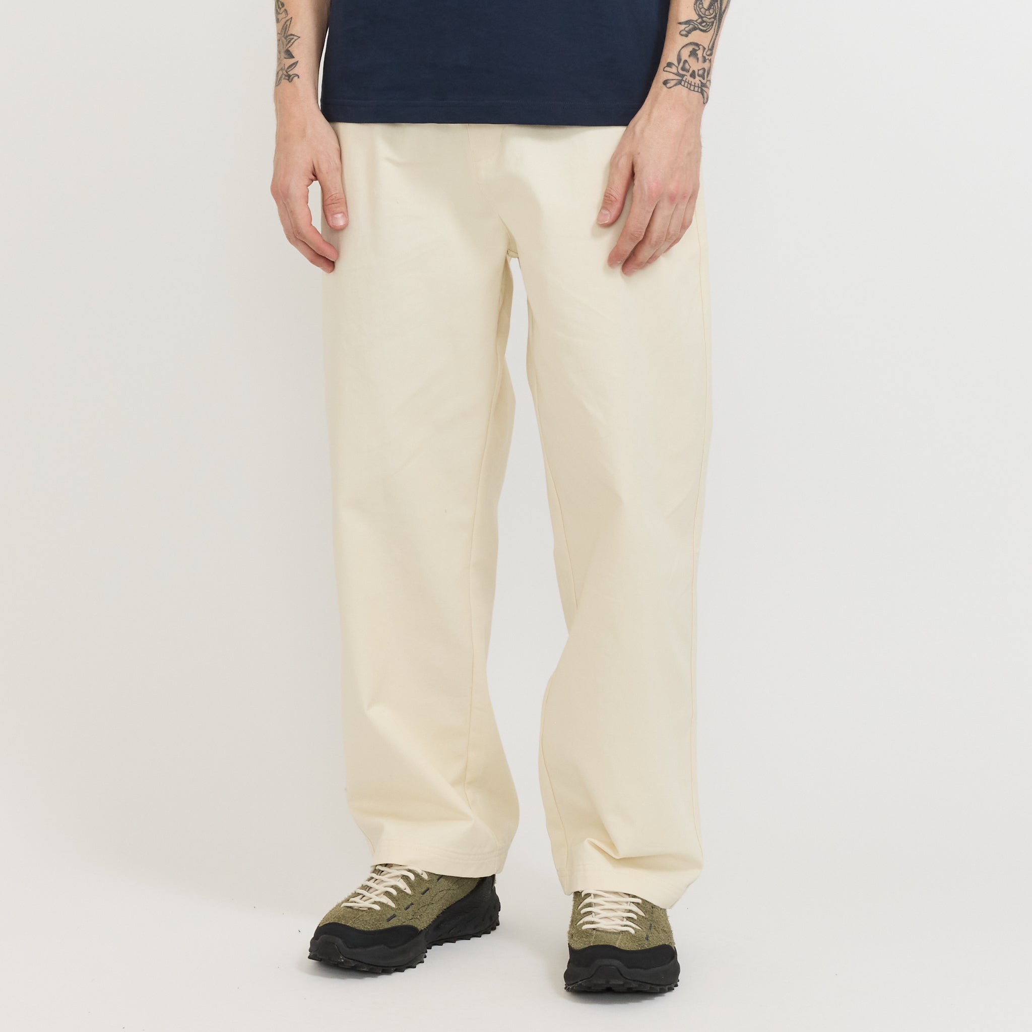 Wide Leg Pants Natural