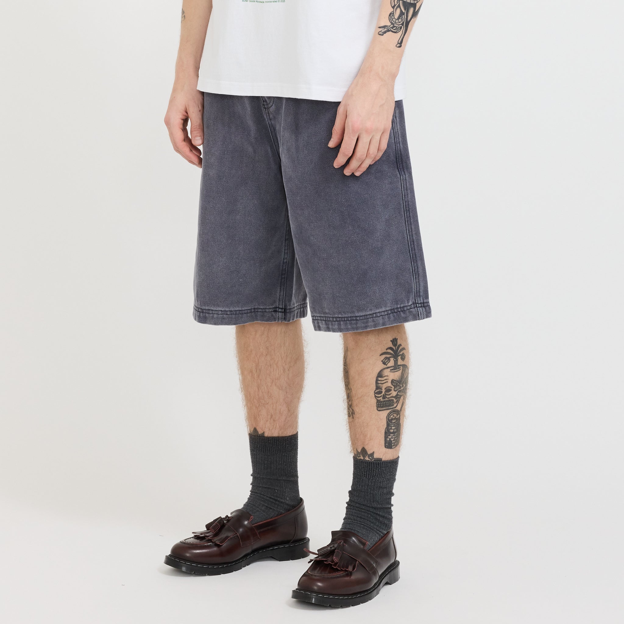 Butter Goods | Work Shorts Slate | Maplestore