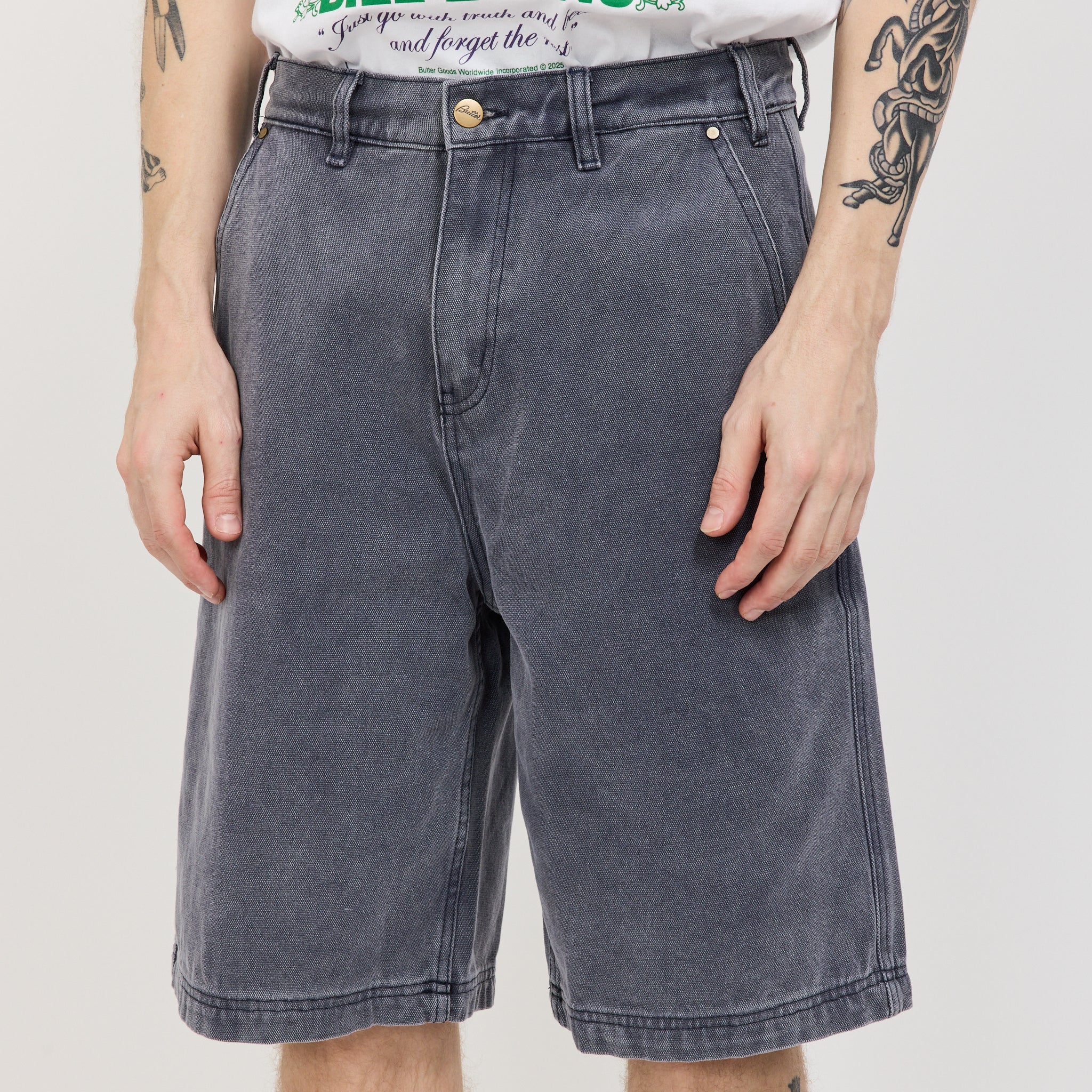Butter Goods | Work Shorts Slate | Maplestore