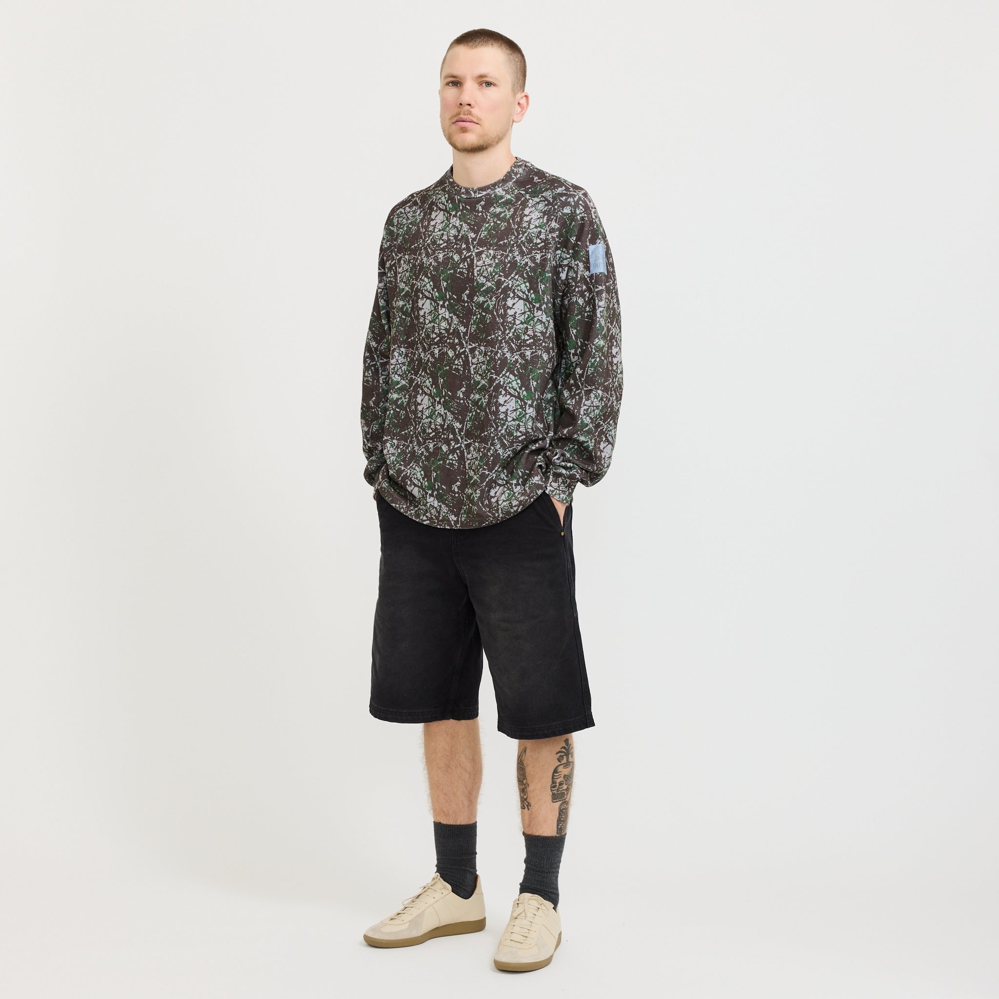 Principal Crewneck Woods Camo