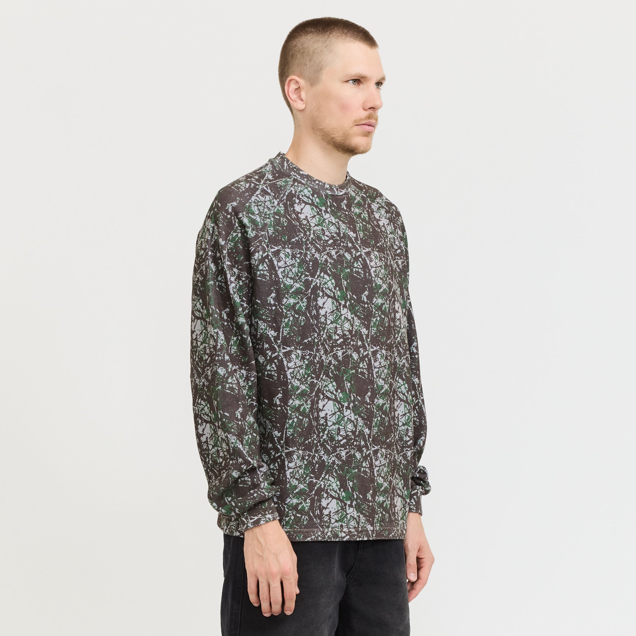 Principal Crewneck Woods Camo