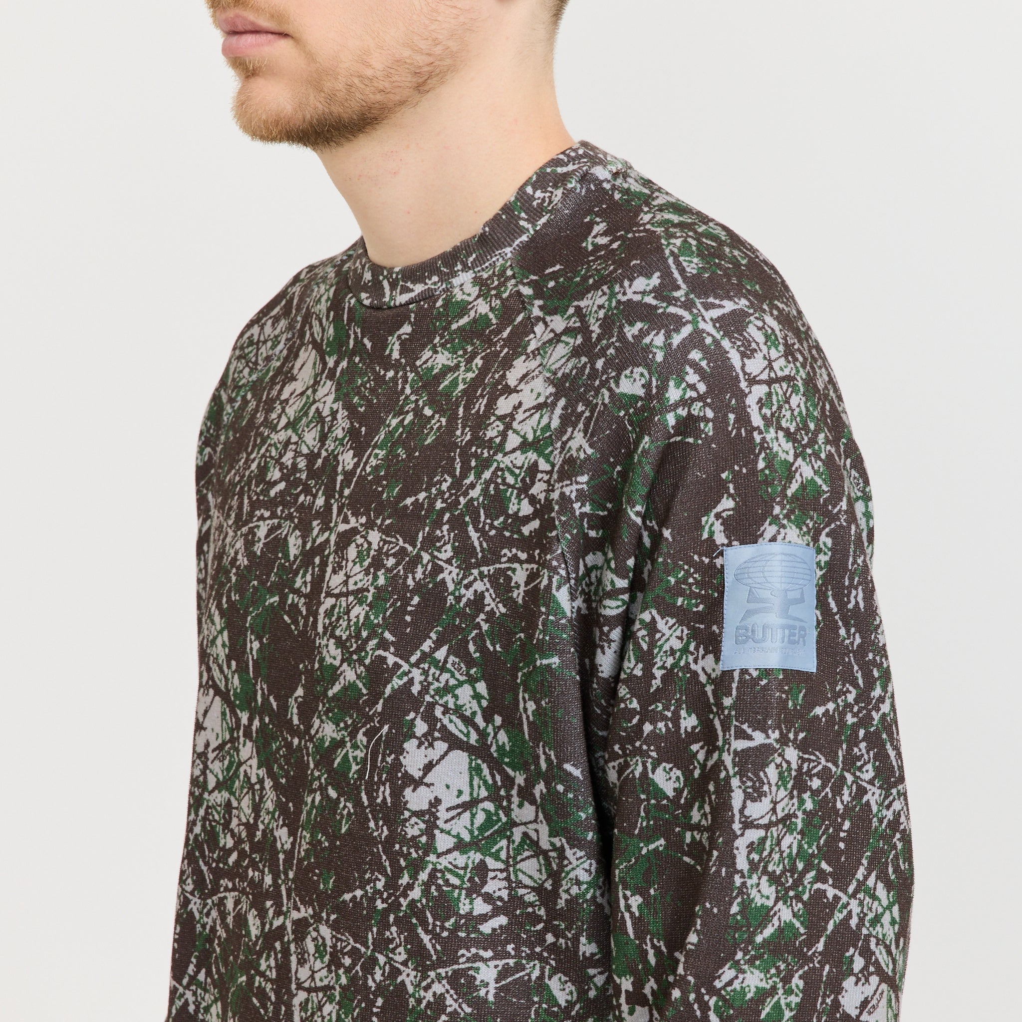 Principal Crewneck Woods Camo