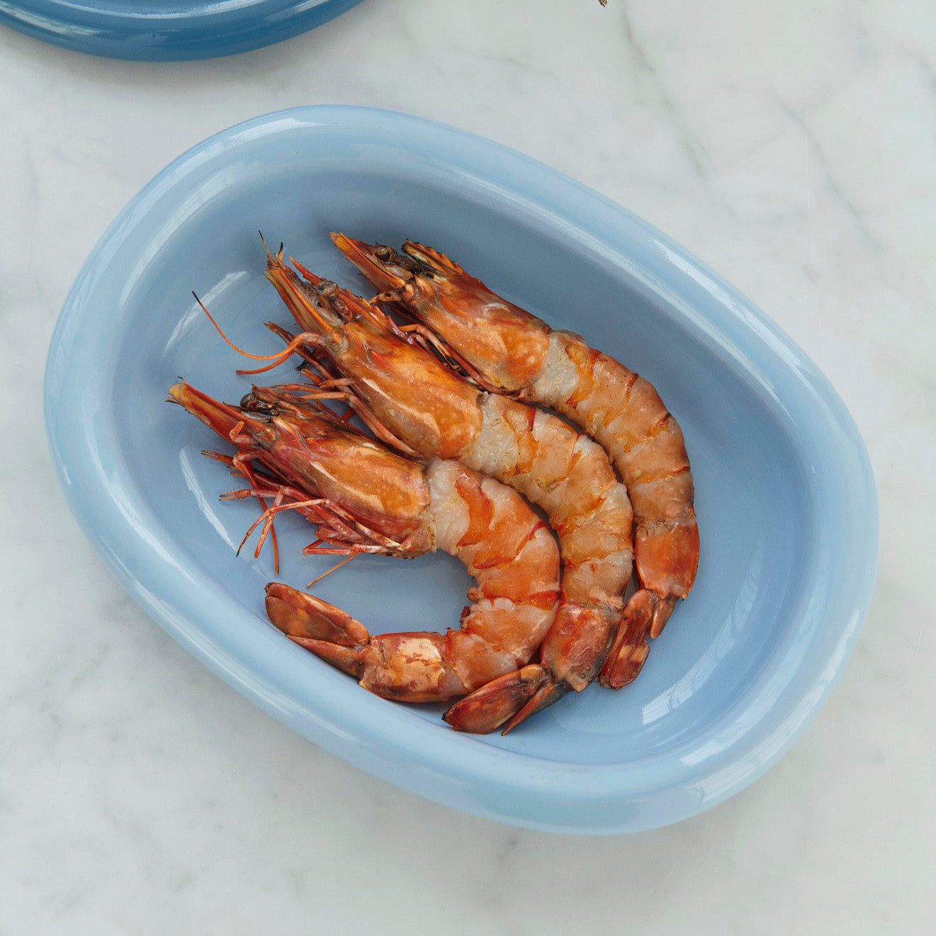HAY | Barro Oval Dish Small Light Blue | Maplestore