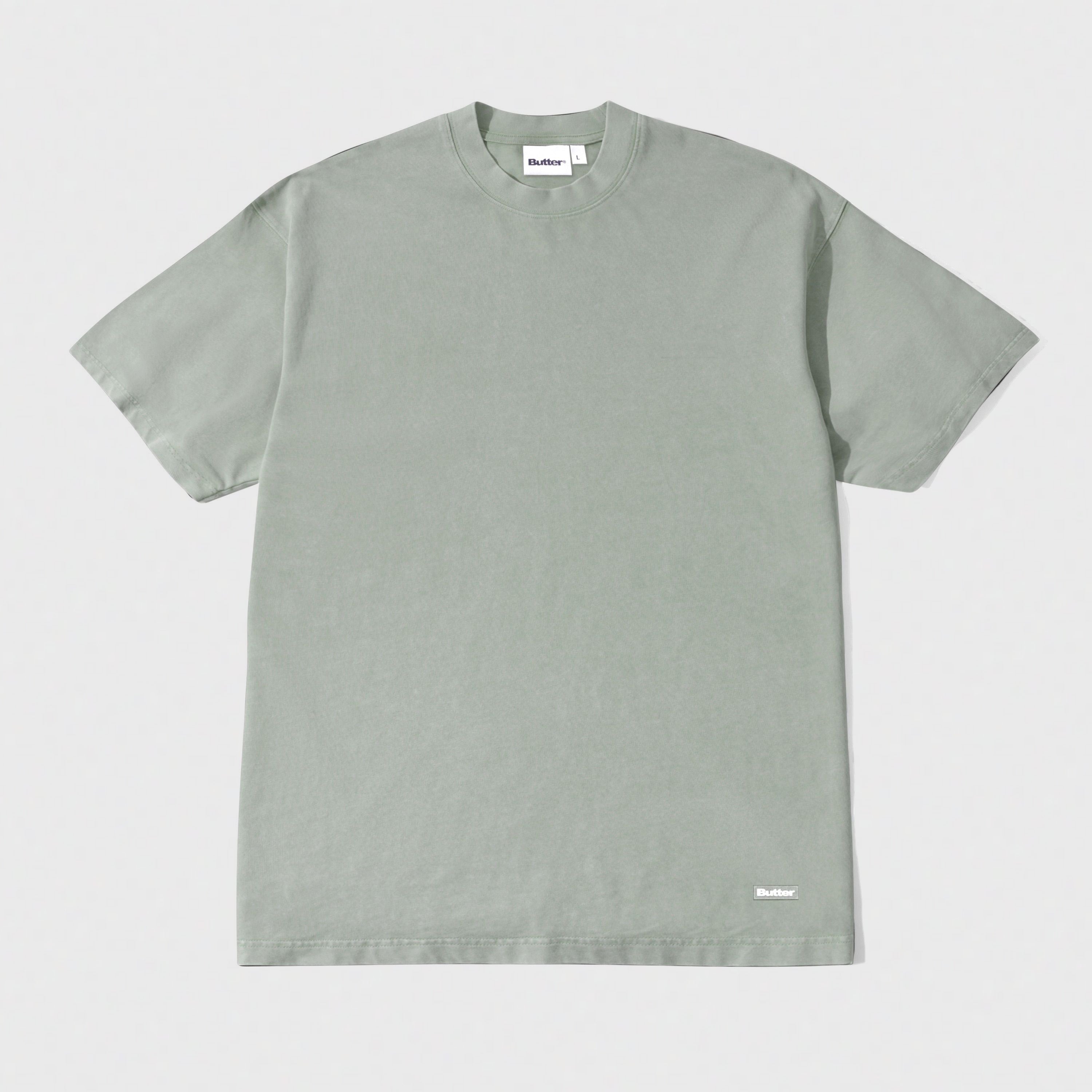 Basic Tee Washed Dull Mint