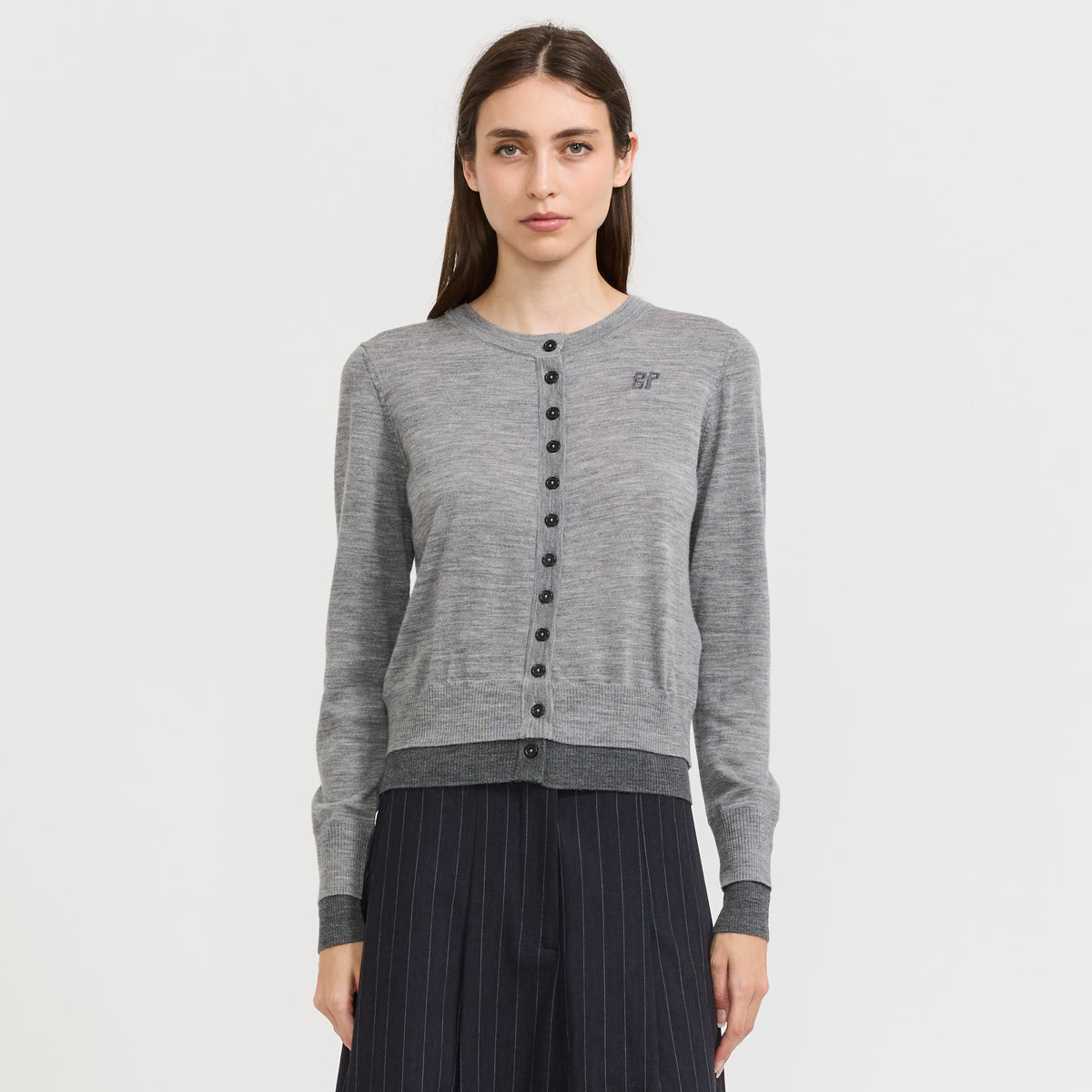 Clarisse Cardigan Grey Melange