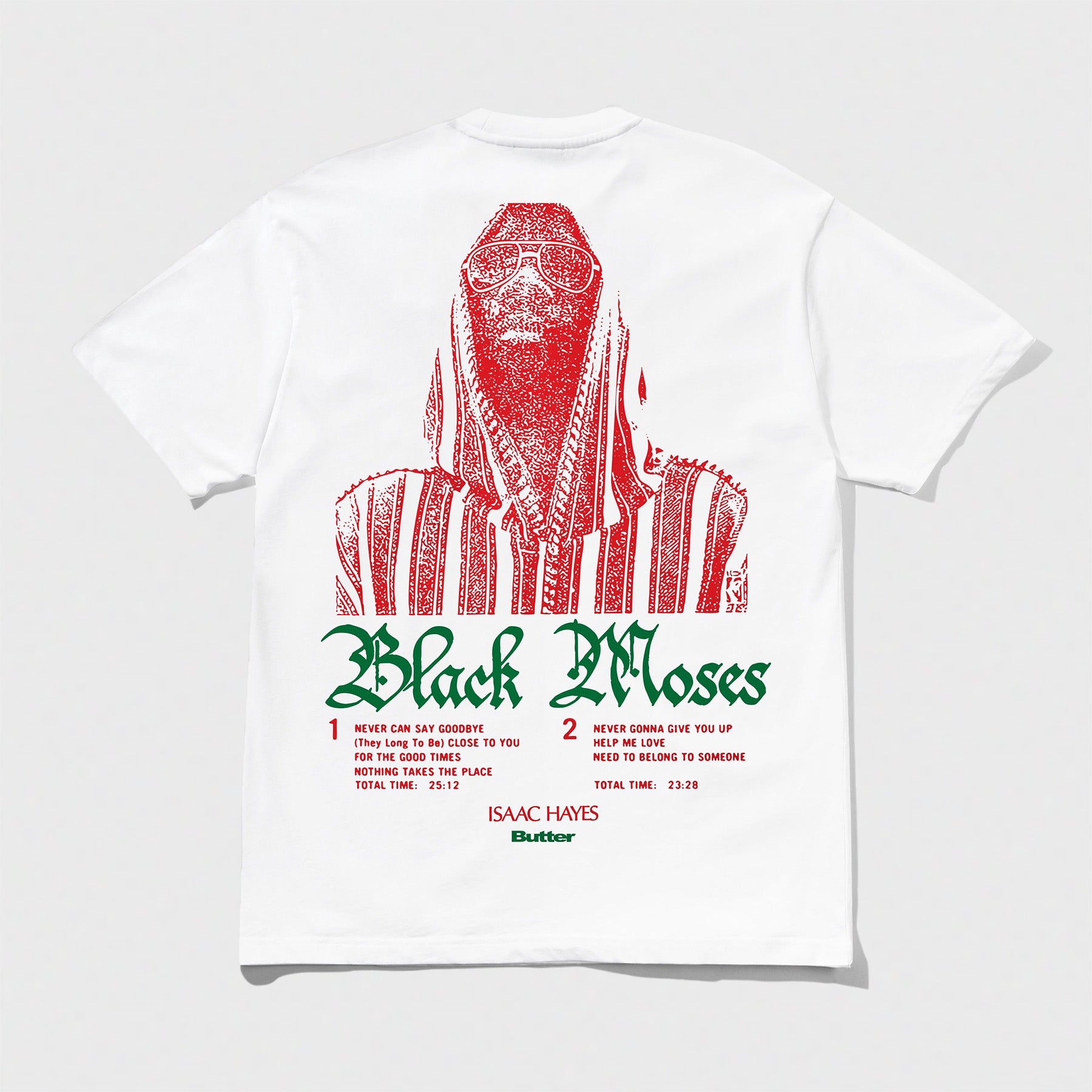 Black Moses Tee White