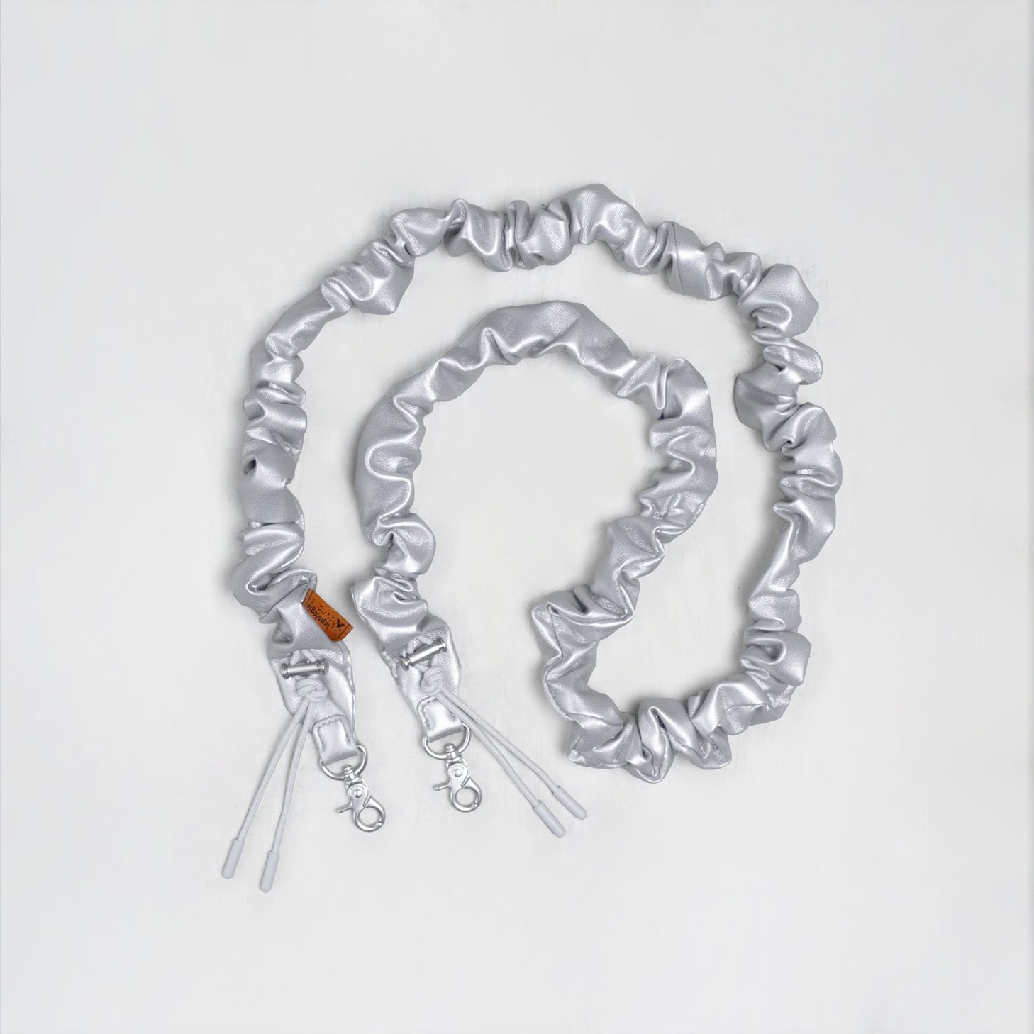 Bungee Strap Chrome Synthetic Leather