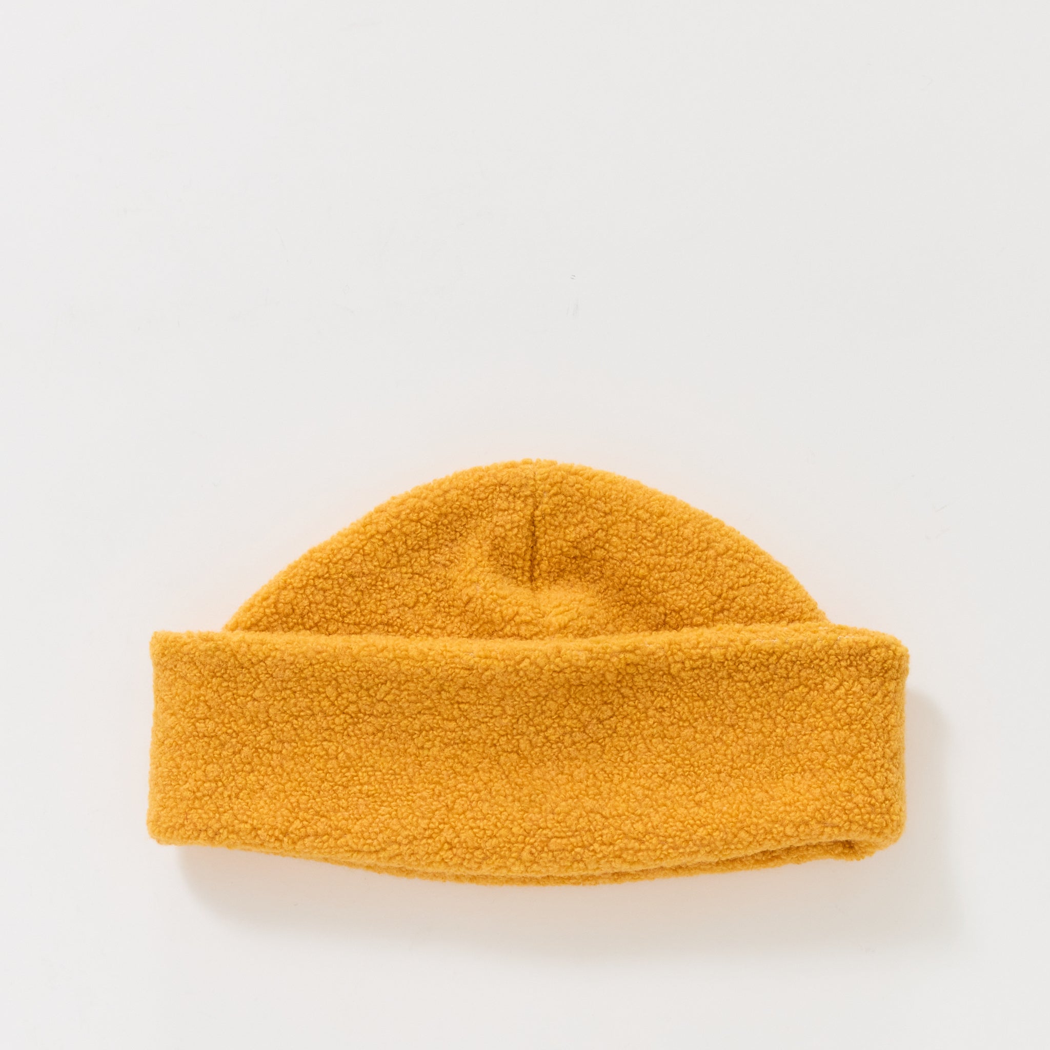 Recycled Wool Watch Cap Yellow