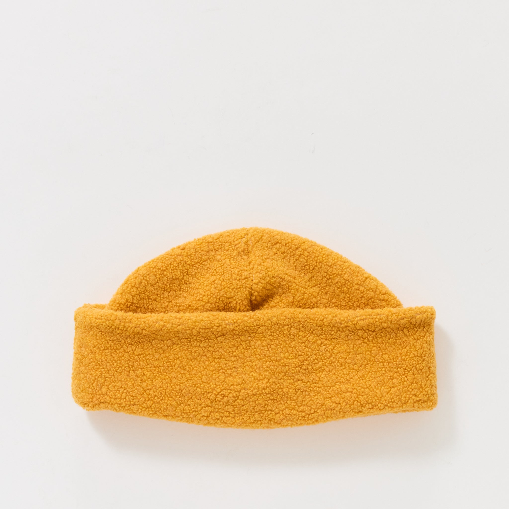 Recycled Wool Watch Cap Yellow