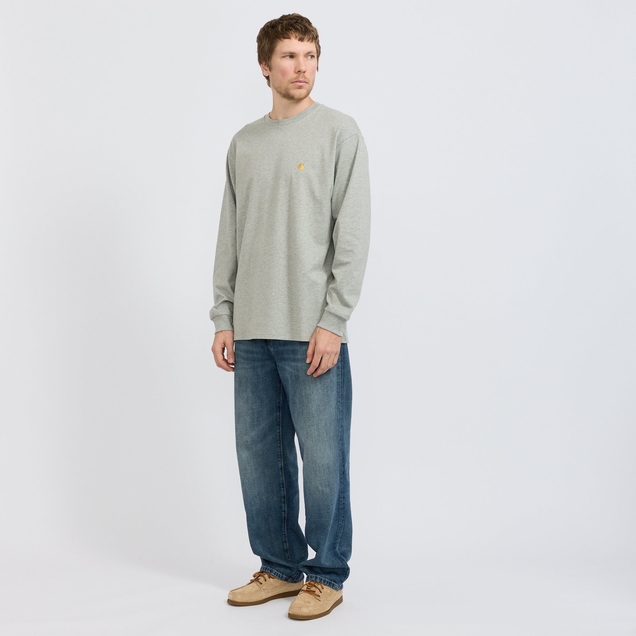 Aaron Pant Blue Dark Used Wash