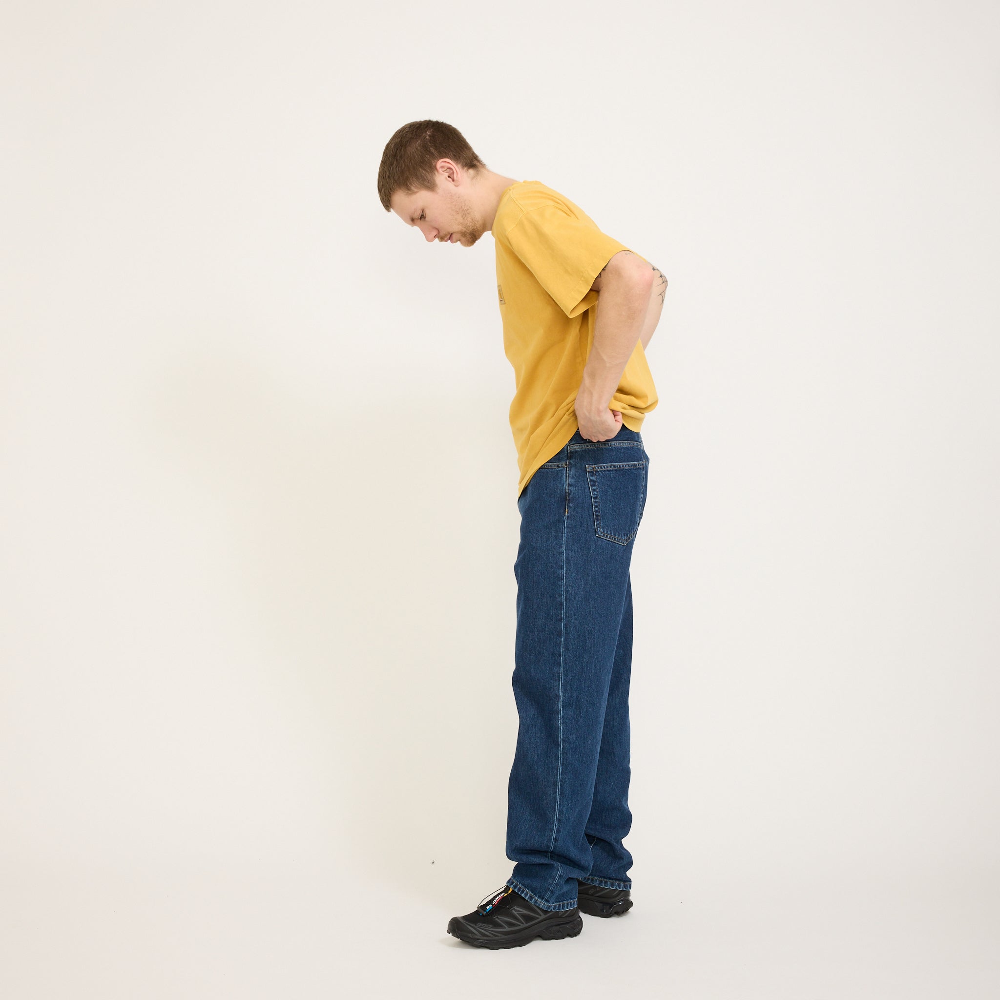 Carhartt WIP | Aaron Pant Blue Stone Washed | Maplestore