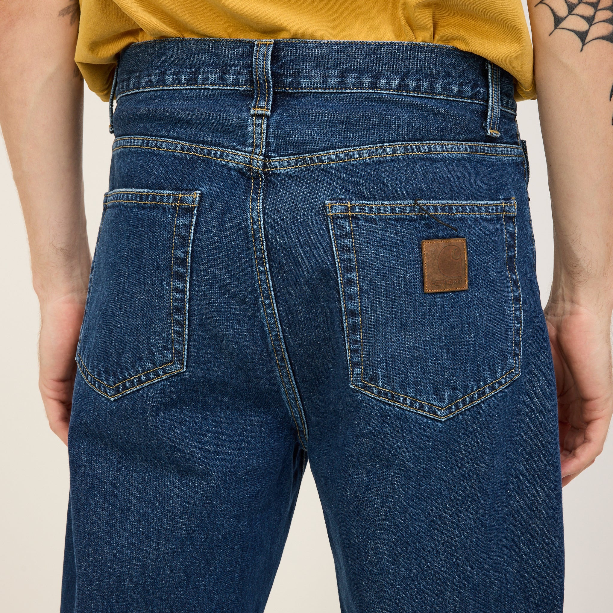 Carhartt WIP | Aaron Pant Blue Stone Washed | Maplestore