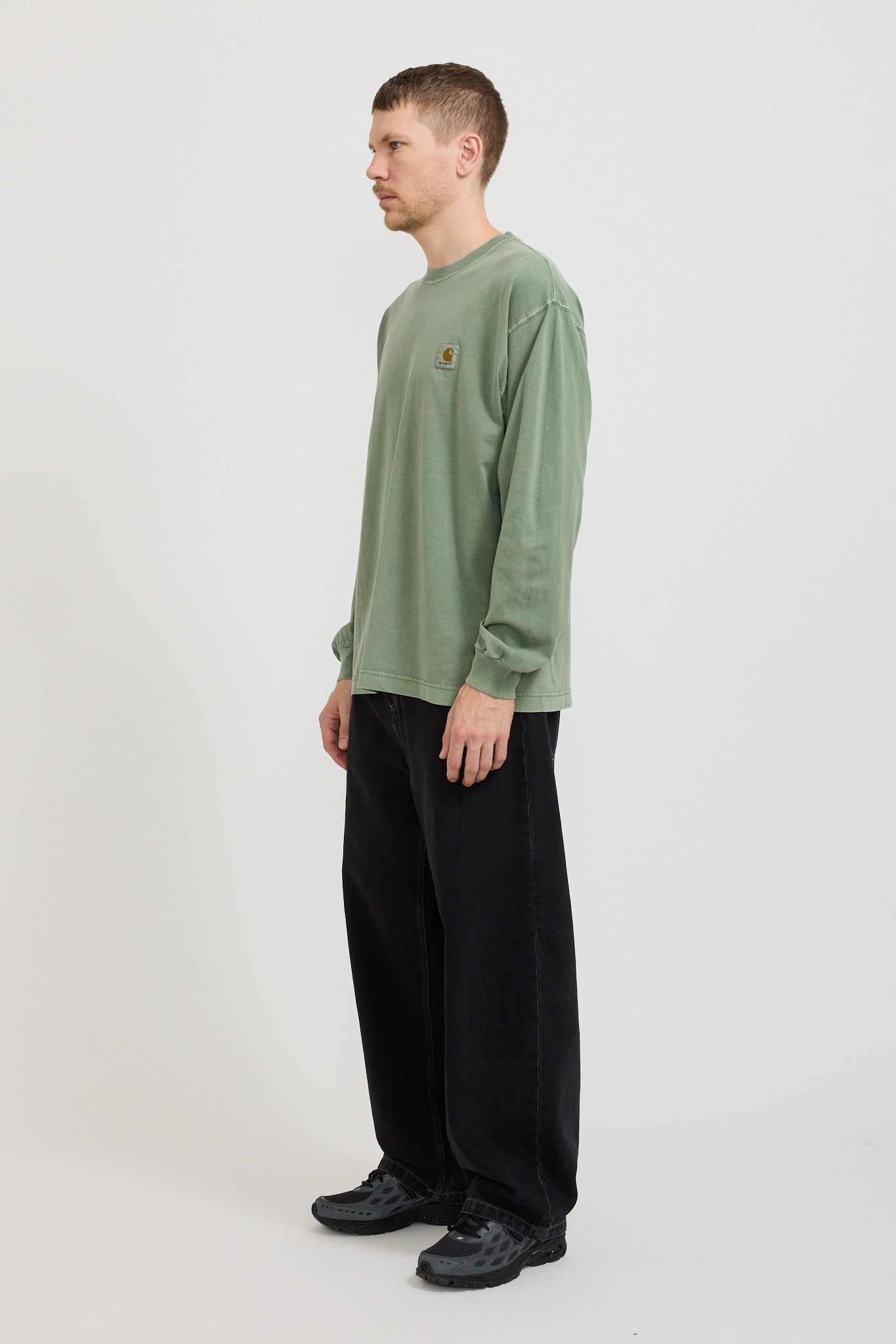 Carhartt WIP | Brandon Pant Black Stone Washed | Maplestore