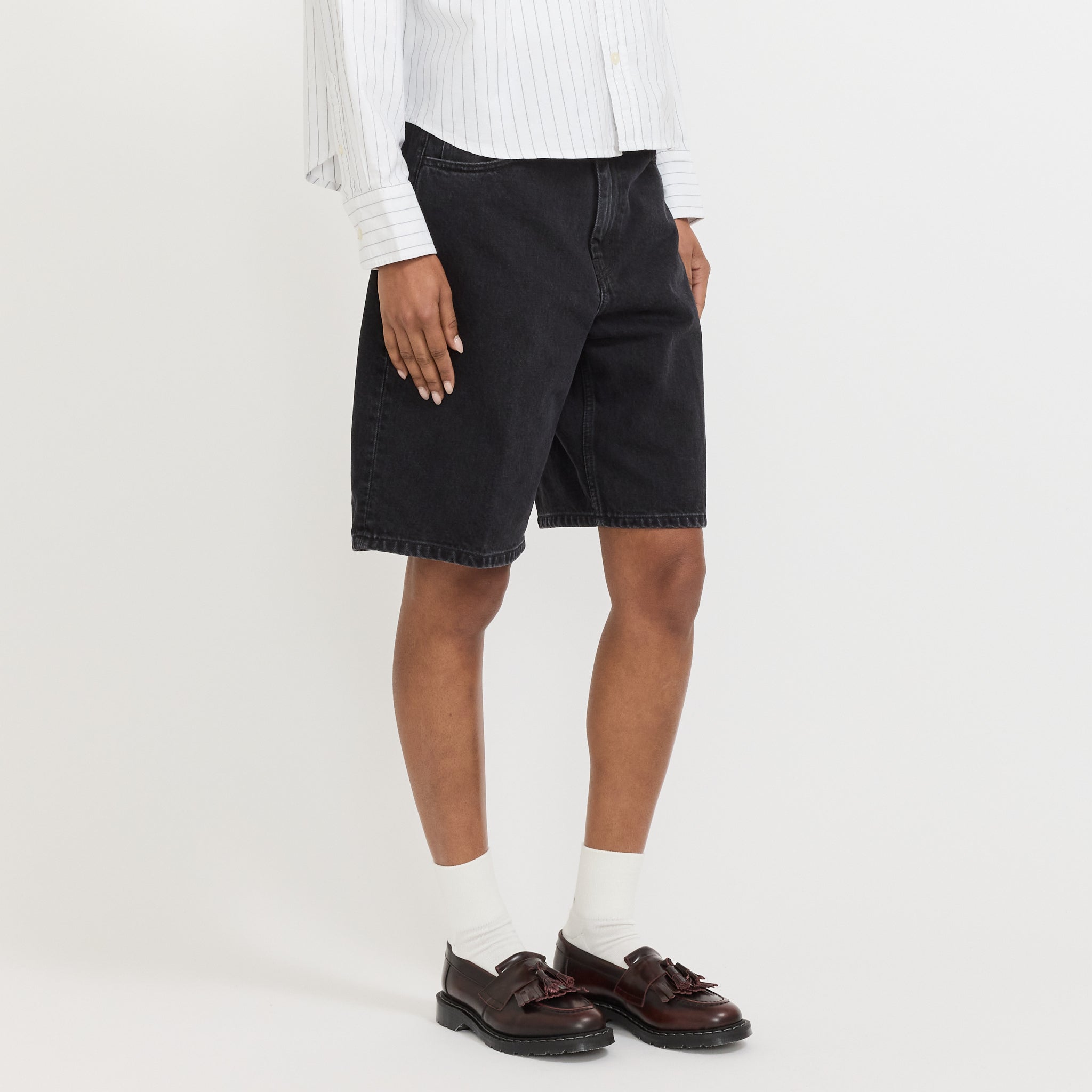Women's Brandon Short Black Stone Washed