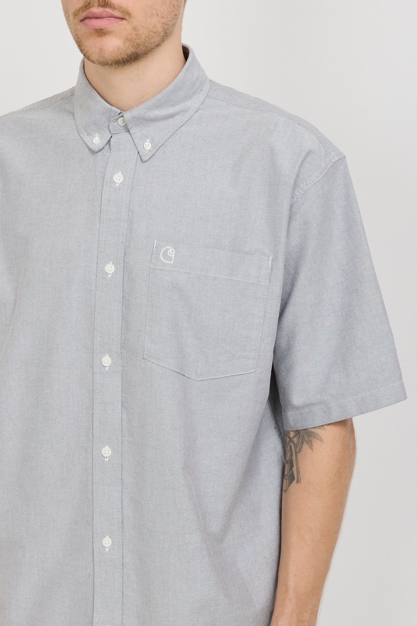 S/S Braxton Shirt Graphite/Wax