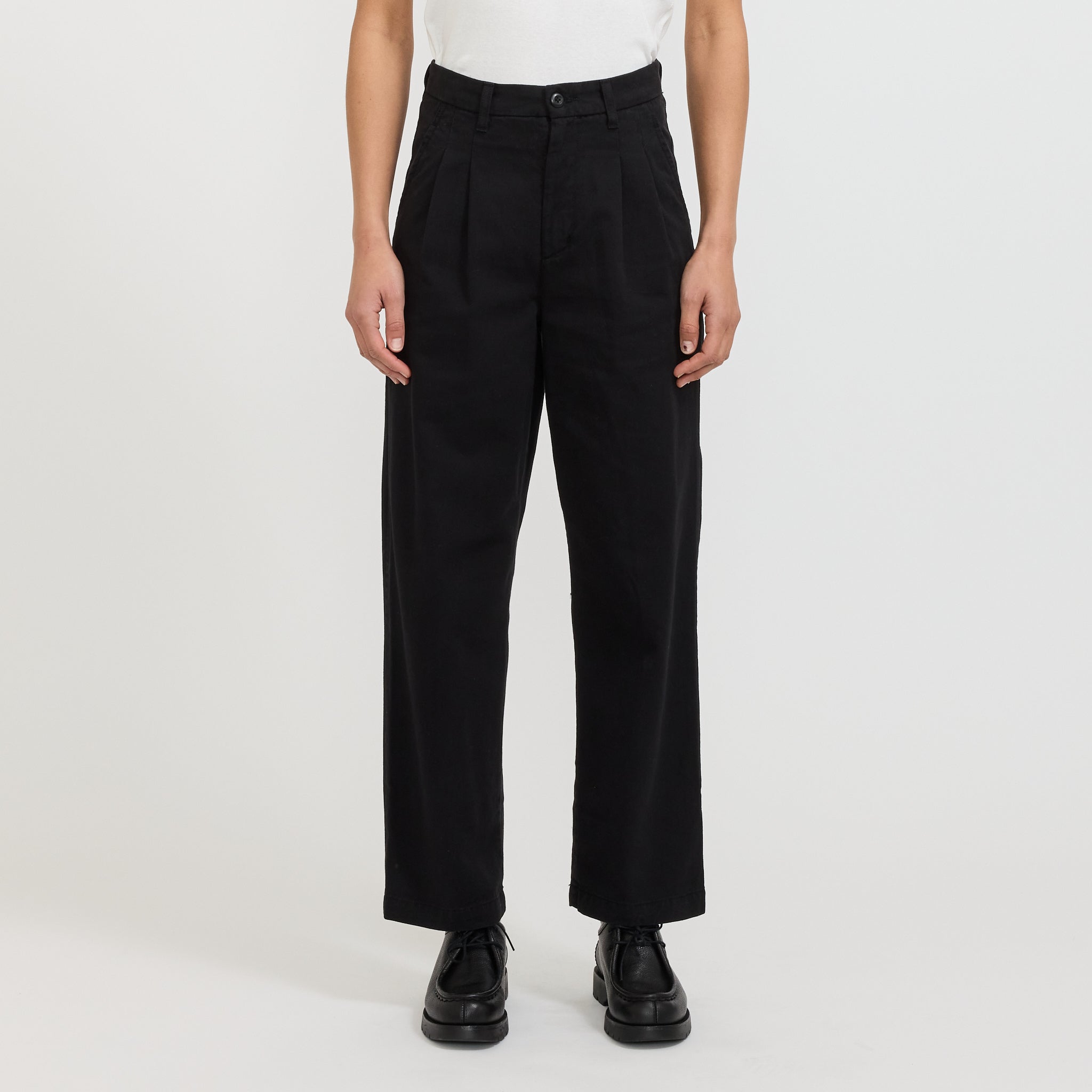 Women's Cara Pant Black Garment Dyed