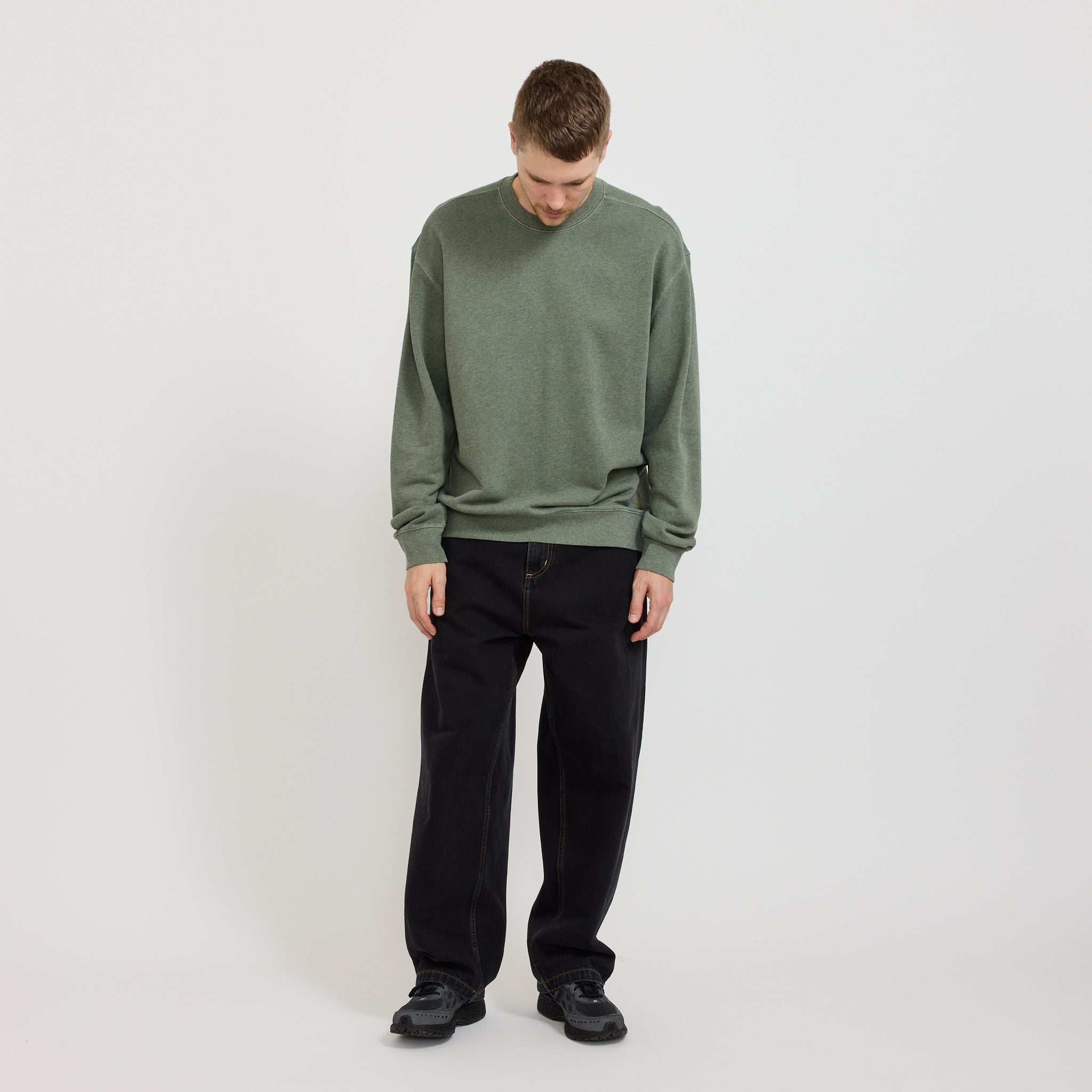 Carhartt WIP | Caspian Sweat Park Heather | Maplestore