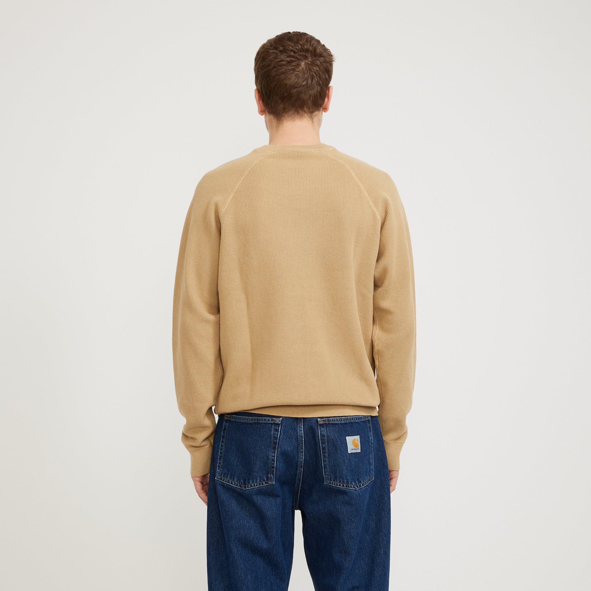 Carhartt WIP | Chase Sweater Sable/Gold | Maplestore