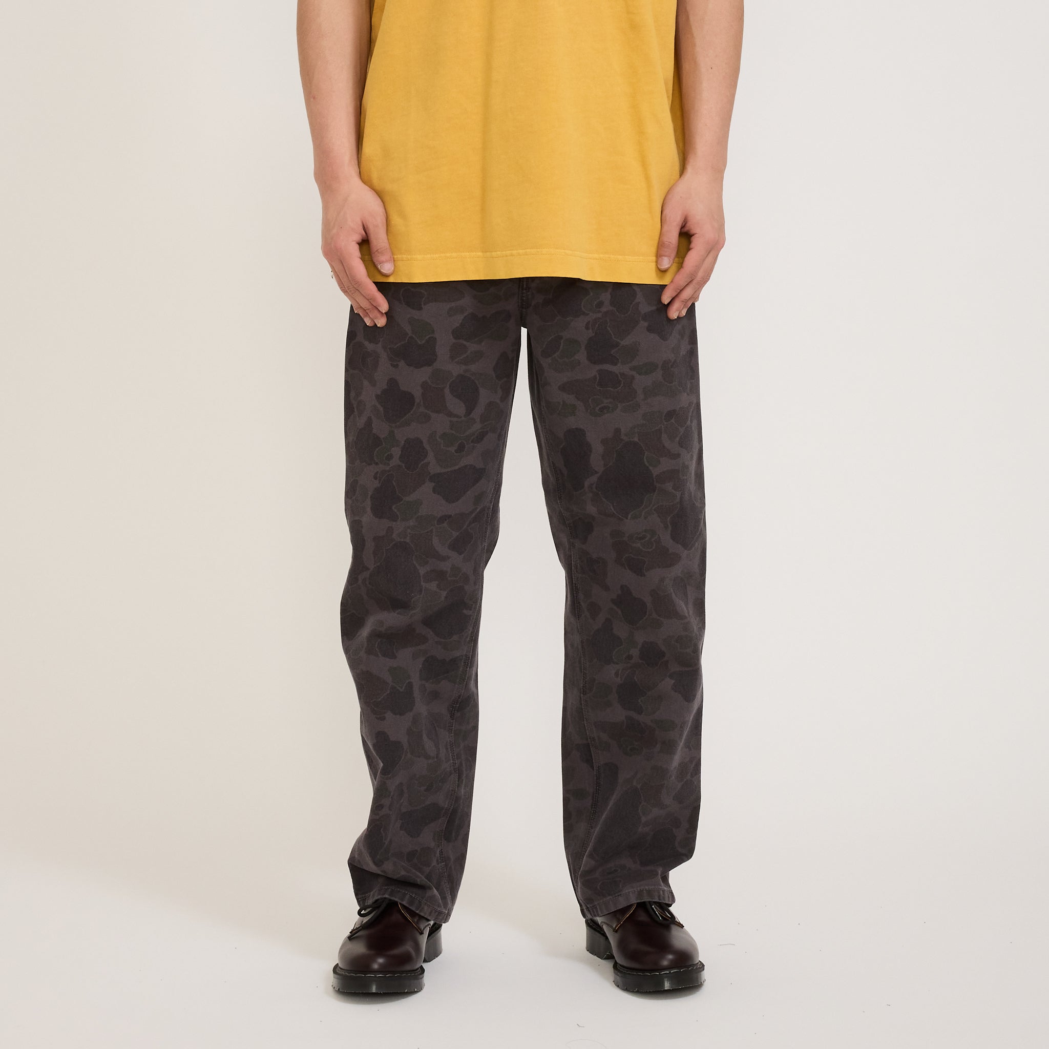 Carhartt WIP | Duck Single Knee Pant Camo Duck Green/Graphite | Maplestore