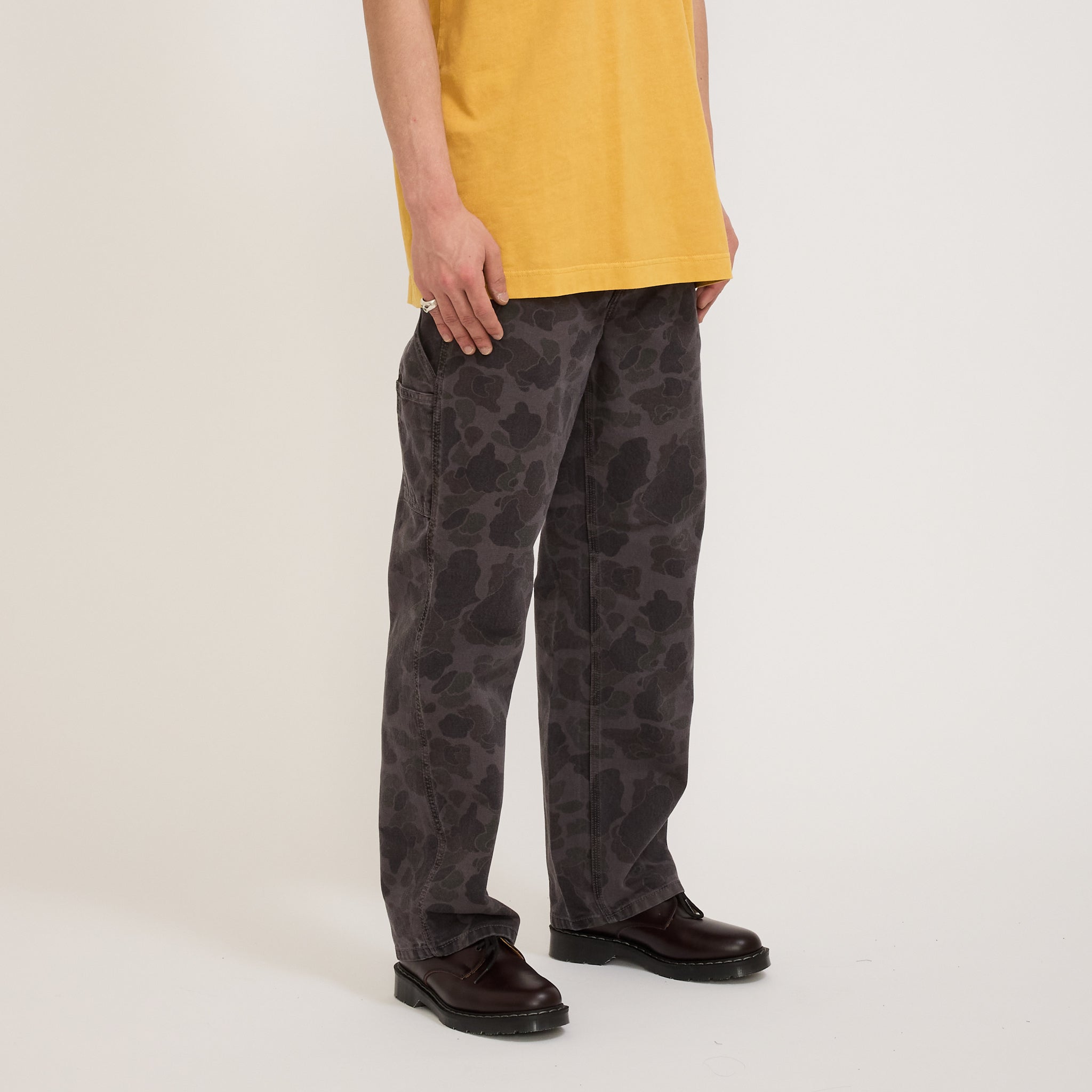 Carhartt WIP | Duck Single Knee Pant Camo Duck Green/Graphite | Maplestore
