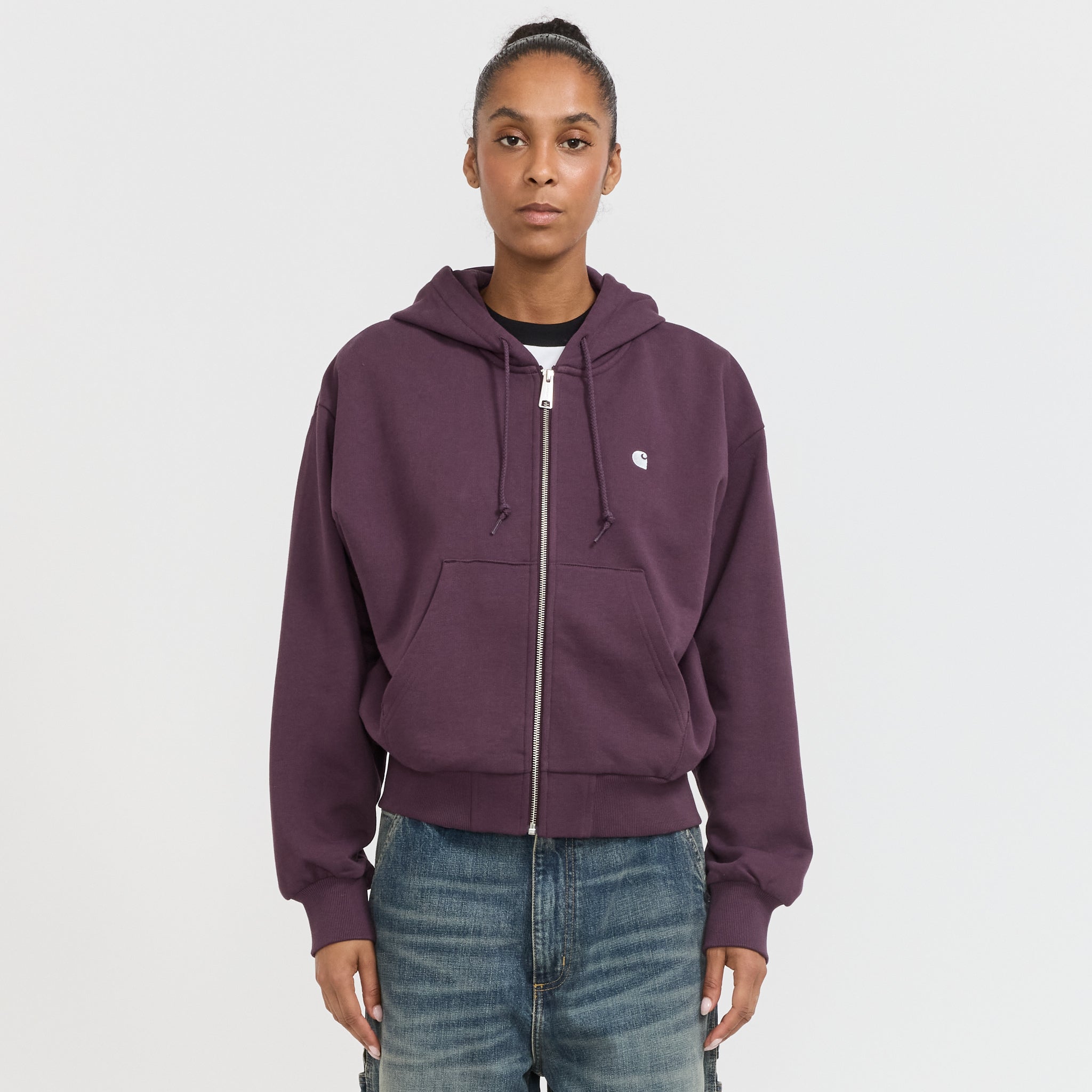 Carhartt WIP | Women's Hooded Casey Jacket Cozy Purple/Silver | Maplestore