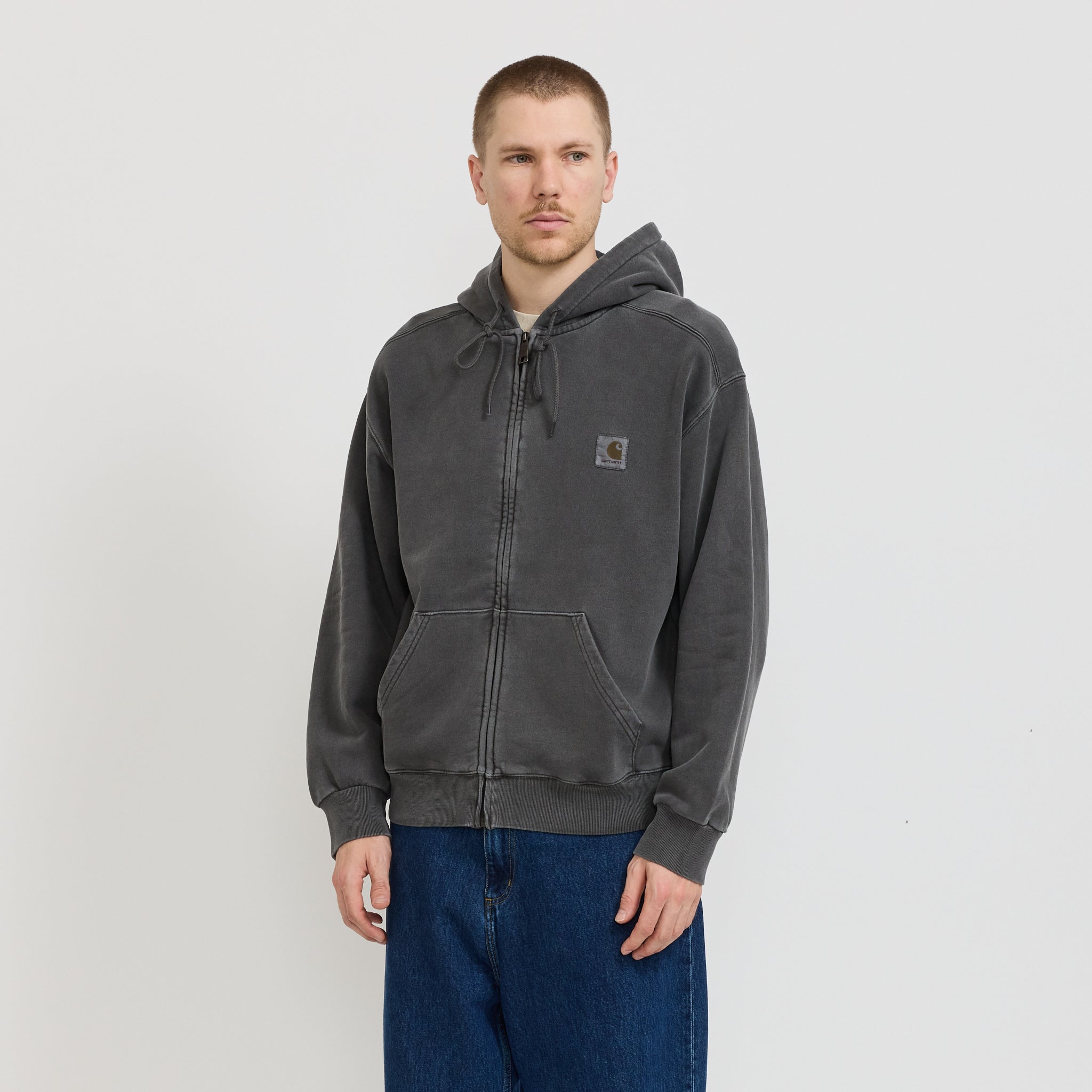 Carhartt WIP | Hooded Nelson Jacket Graphite | Maplestore