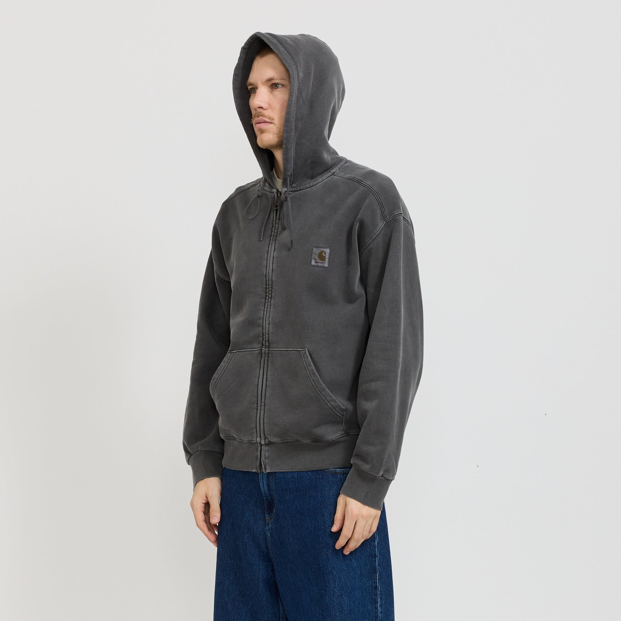 Carhartt WIP | Hooded Nelson Jacket Graphite | Maplestore