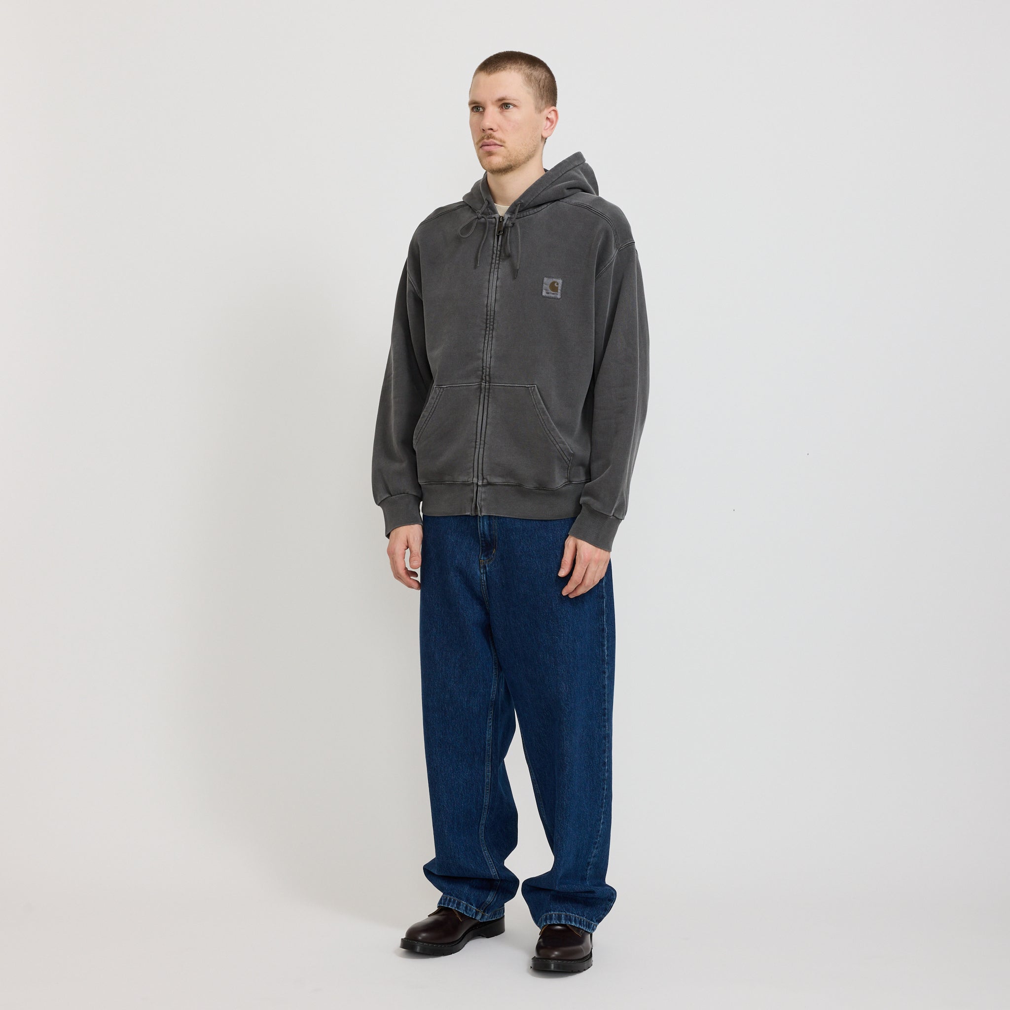 Carhartt WIP | Hooded Nelson Jacket Graphite | Maplestore