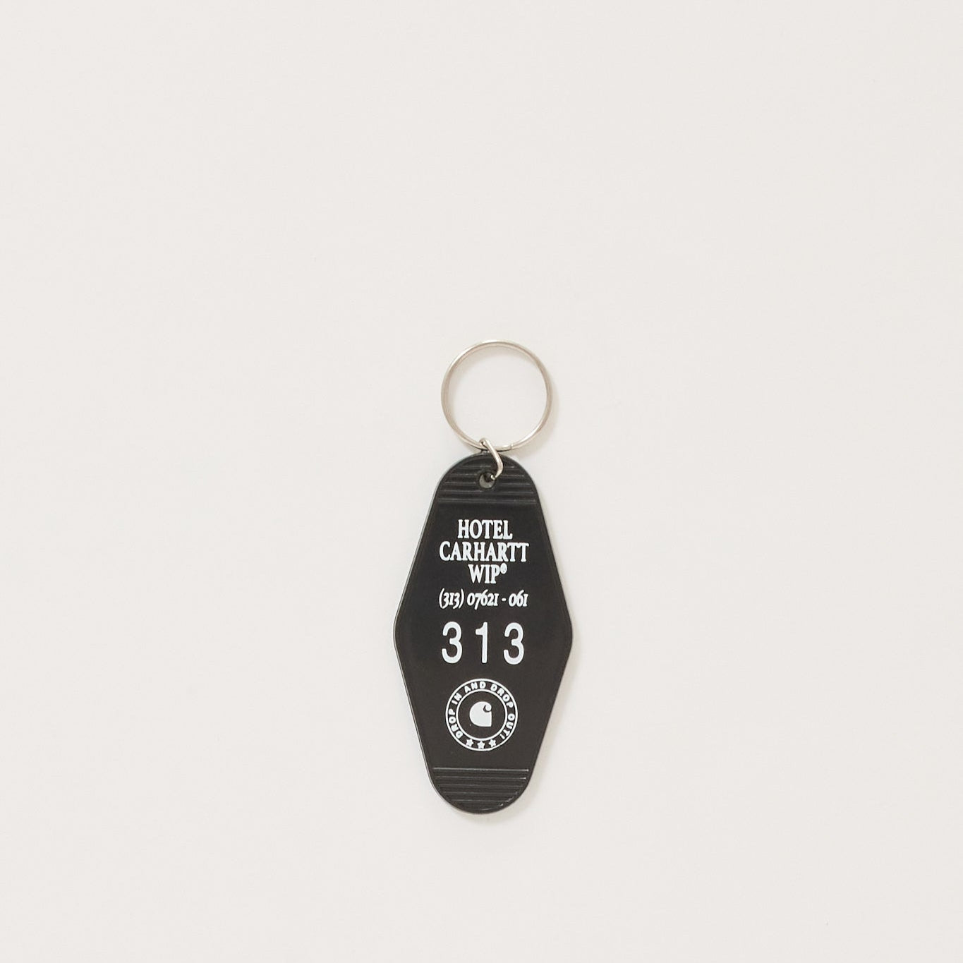 Carhartt WIP | Hotel Keys Keychain Black/White | Maplestore