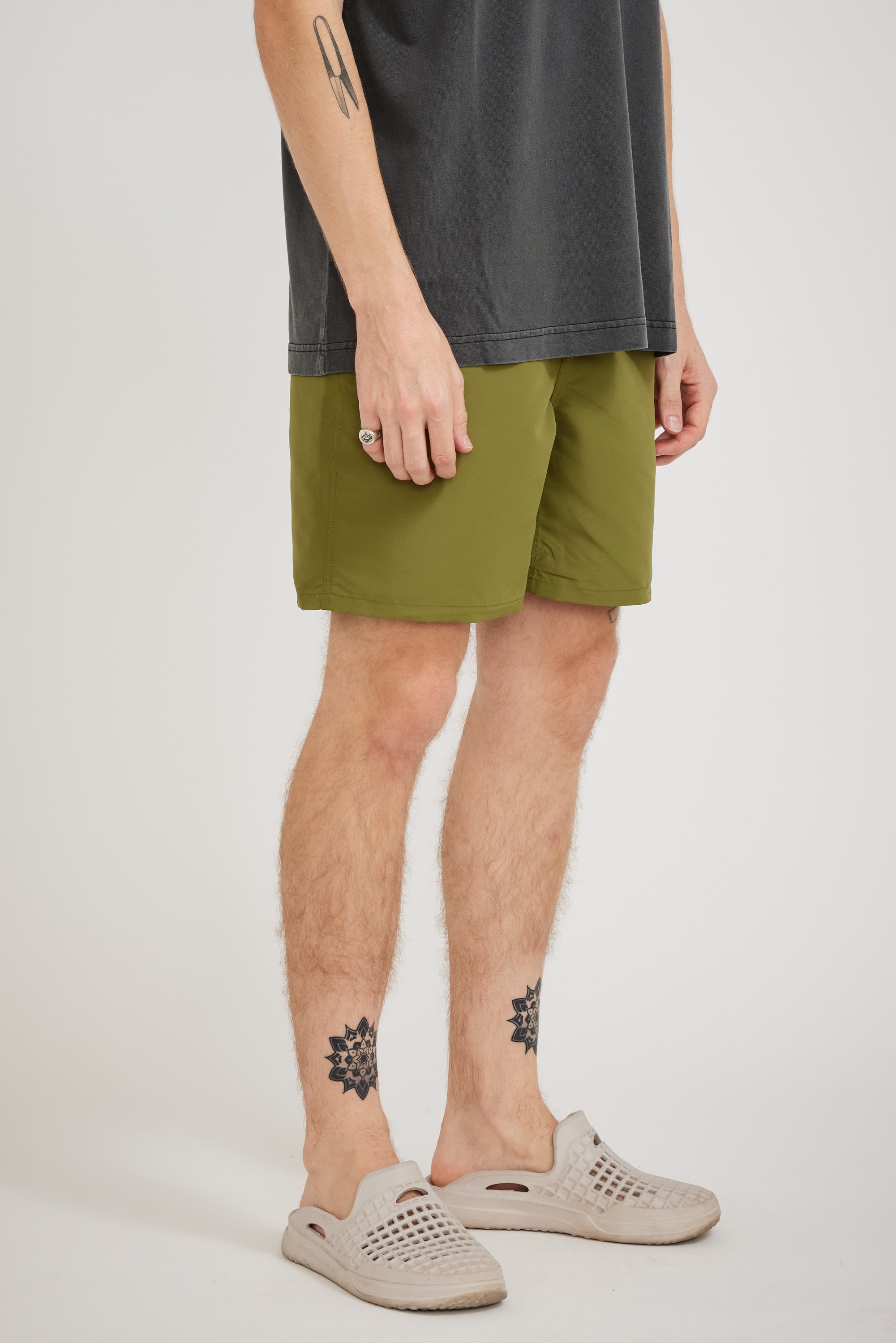 Carhartt WIP | Island Swim Trunks Kiwi/Black | Maplestore