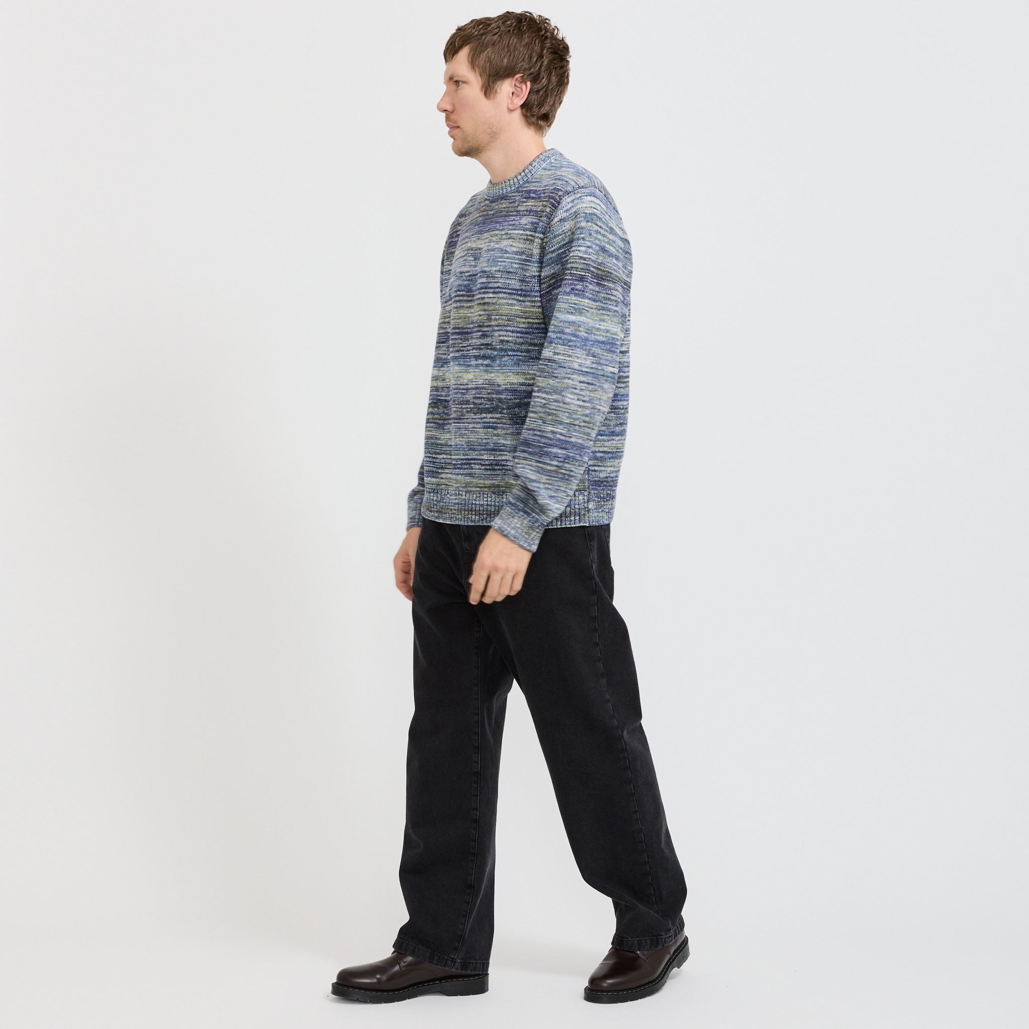 Keenan Sweater Gradient Deep Night
