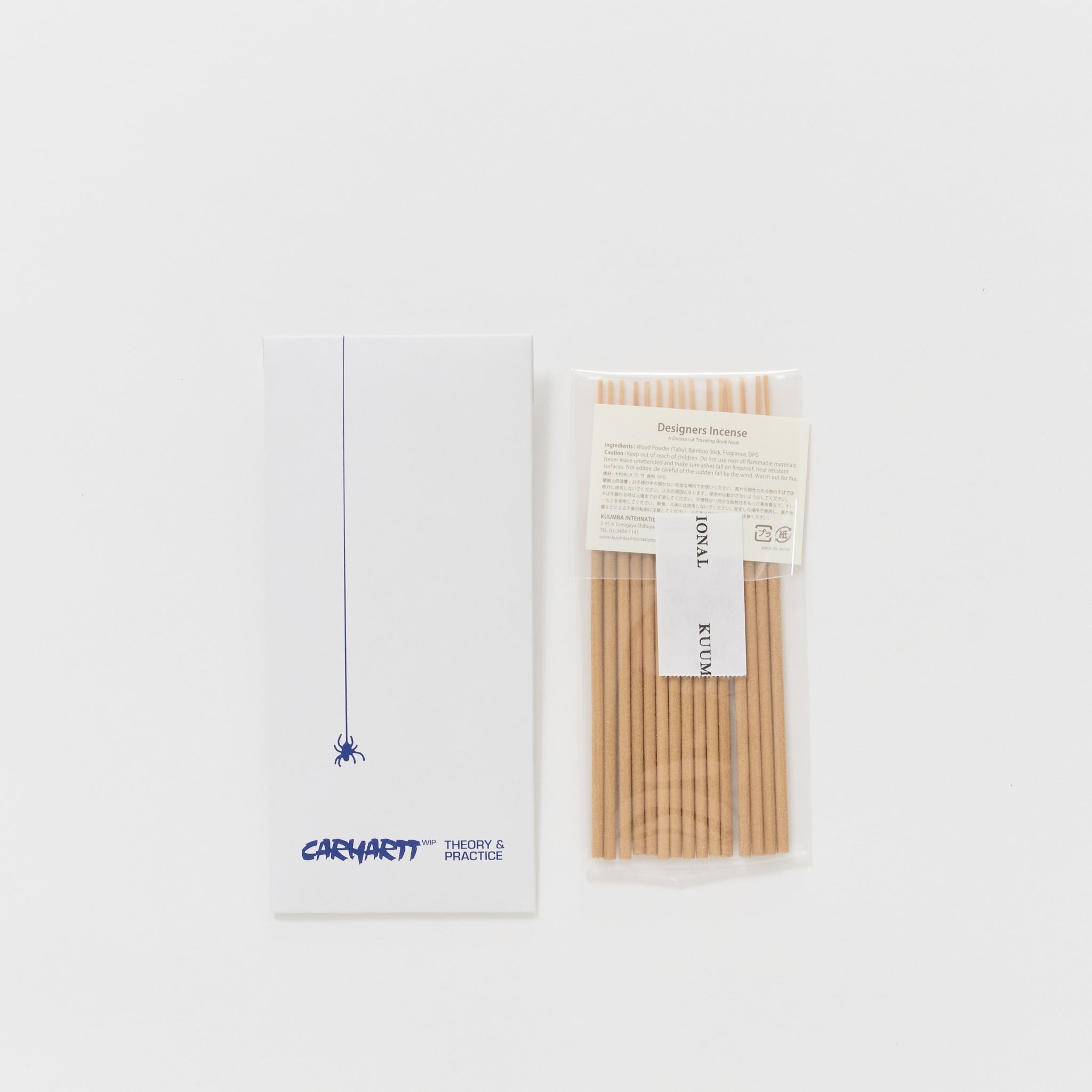 Theory and Practice Incense Sticks White/Blue