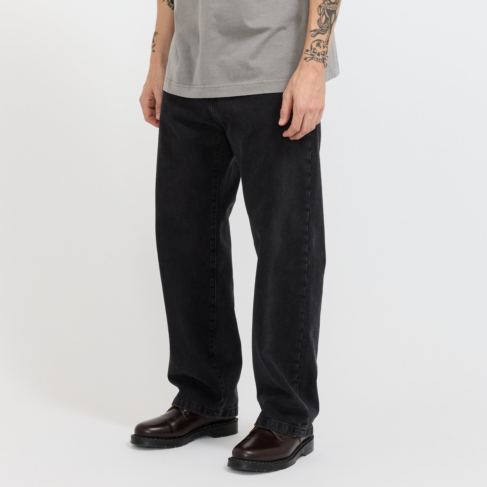 Landon Pant Black Stone Washed
