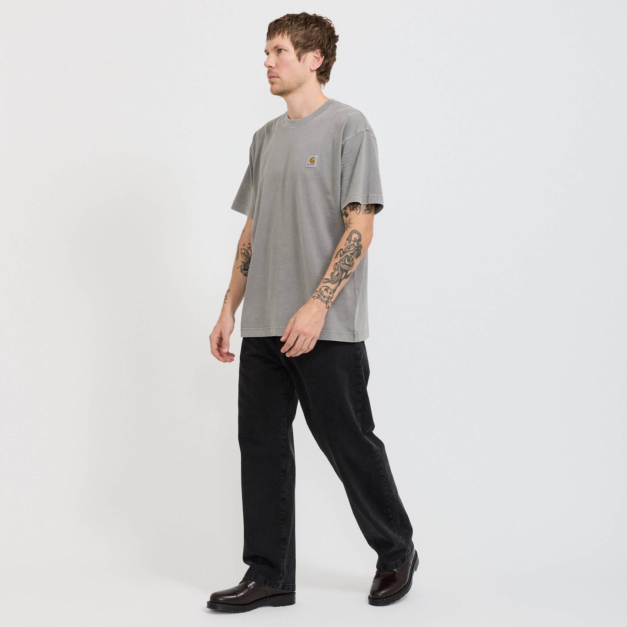 Landon Pant Black Stone Washed