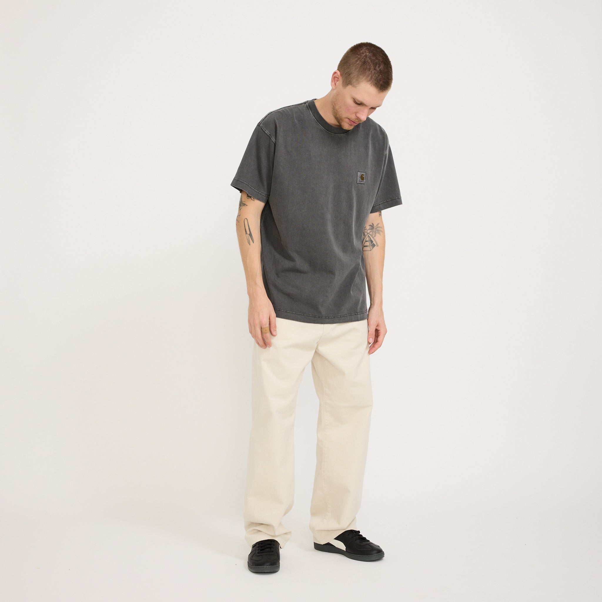 Carhartt WIP | Landon Pant Moonbeam Rinsed | Maplestore