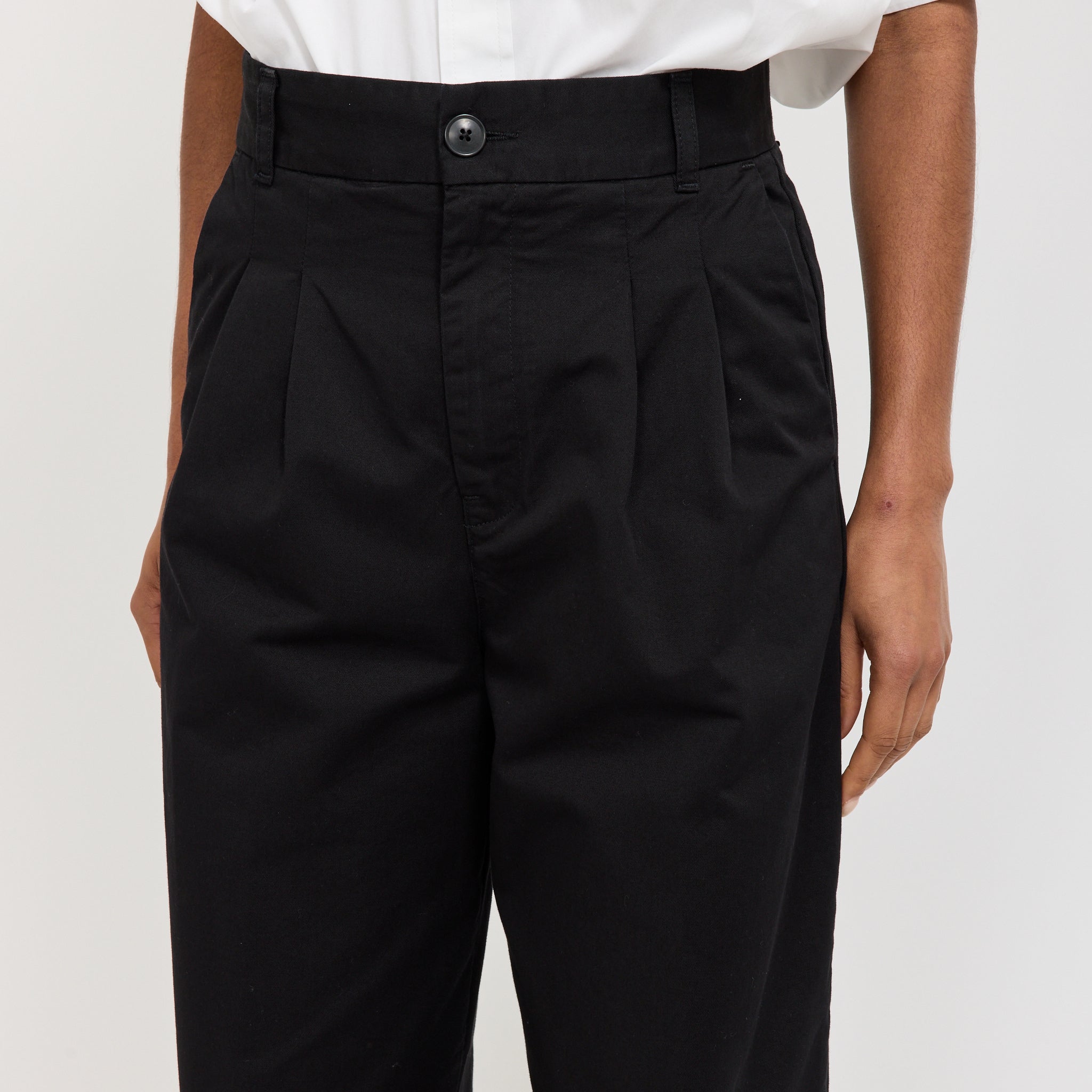Leola Pant Black Stone Washed