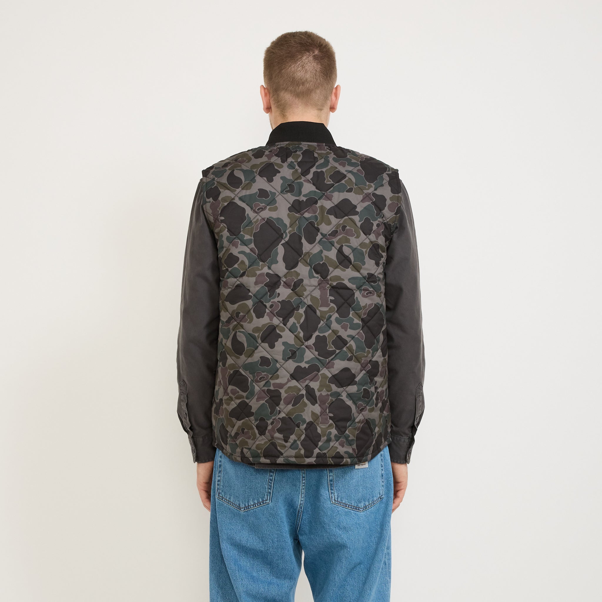 Carhartt WIP | Myton Vest Liner Camo Duck/Grey | Maplestore