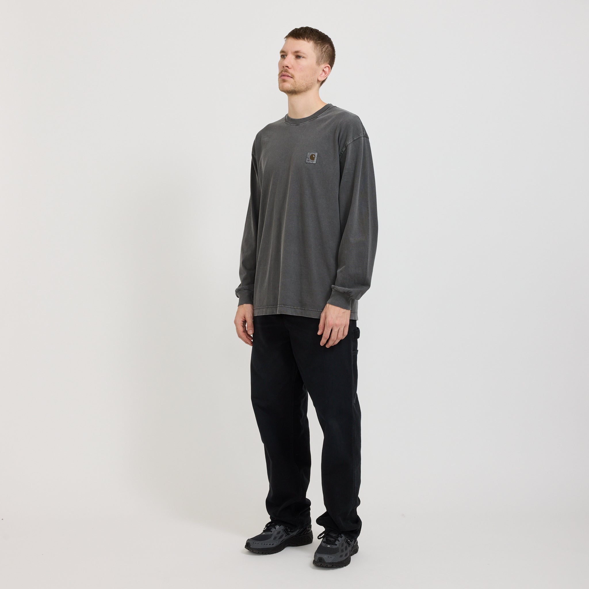 L/S Nelson T-Shirt Graphite
