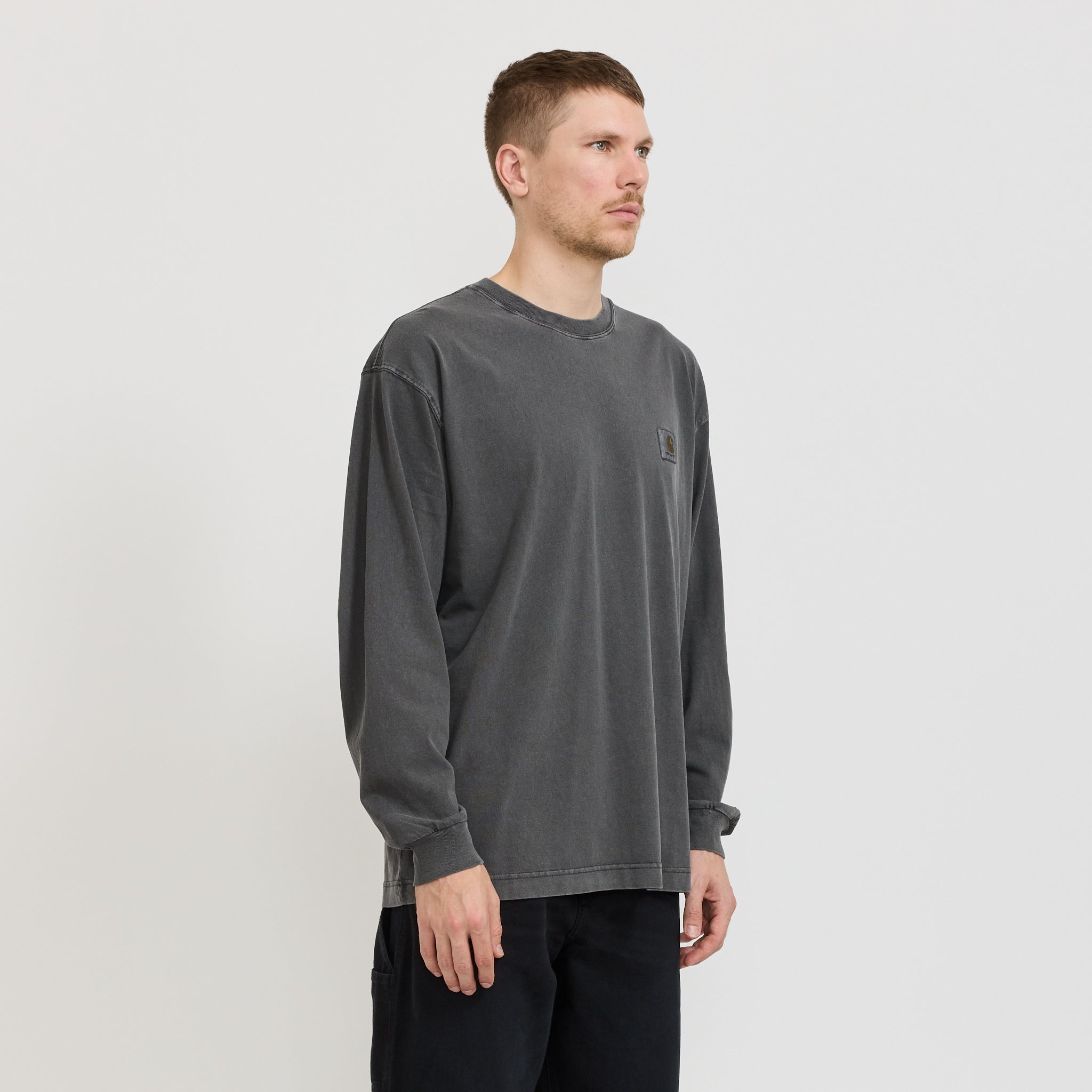 L/S Nelson T-Shirt Graphite