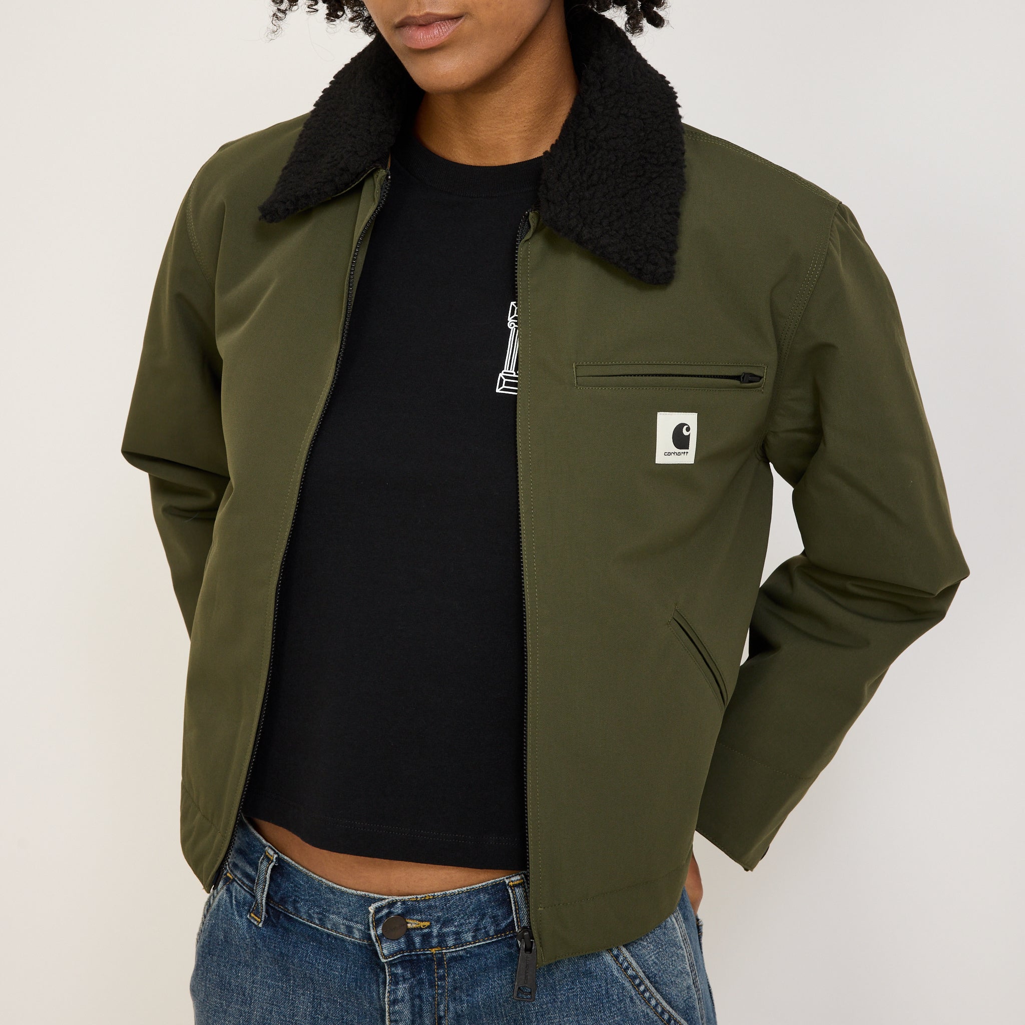 Carhartt WIP | Newkirk Jacket Office Green/Camo Leo | Maplestore