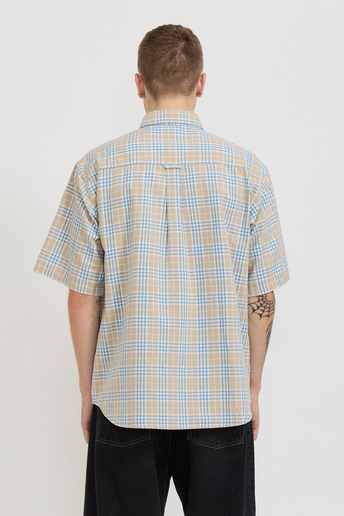 S/S Niven Shirt Niven Check/Wall/Wax